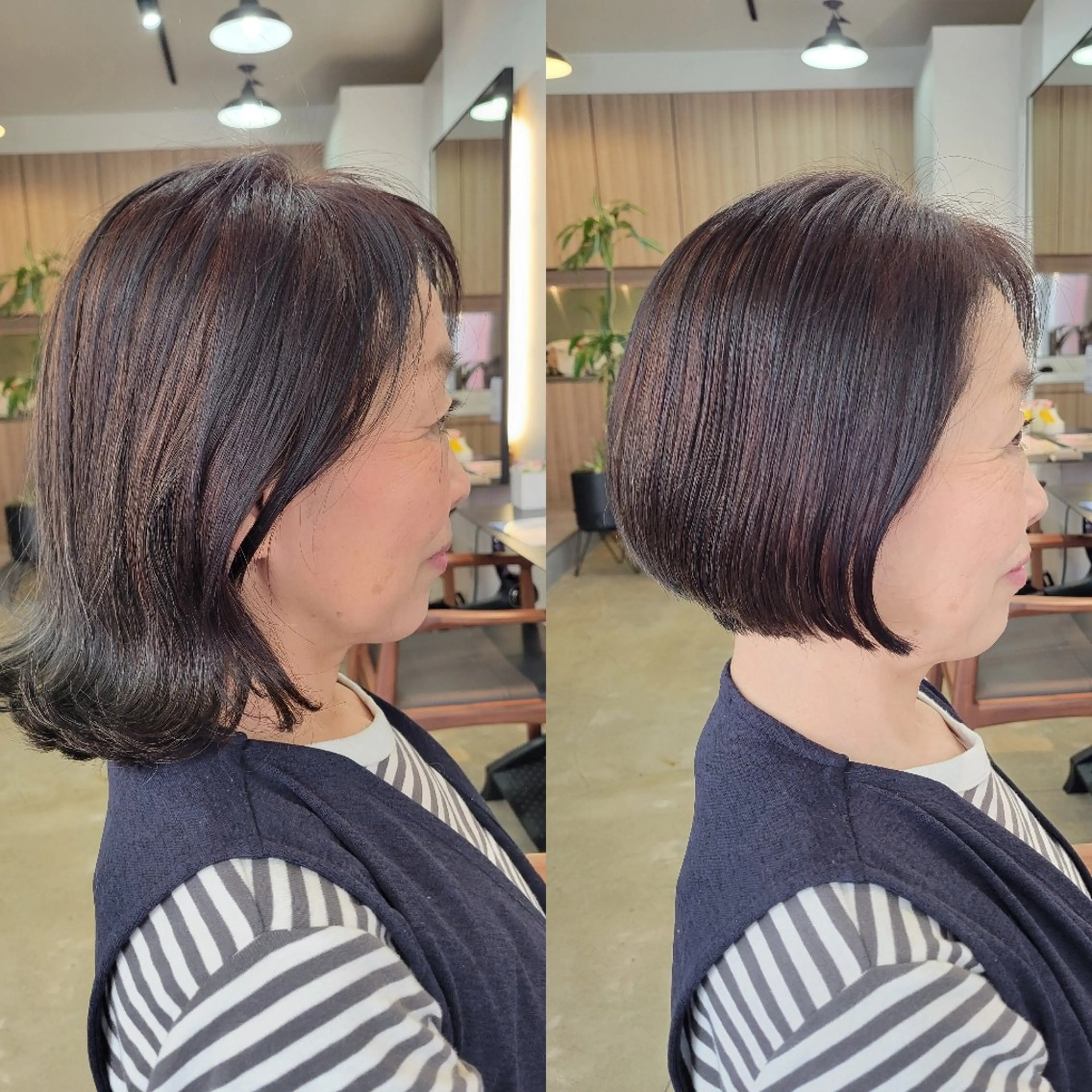 ショート ショートボブ ボブ 顔周りカット ショートヘア 野村 果音(カノン)のヘアスタイル