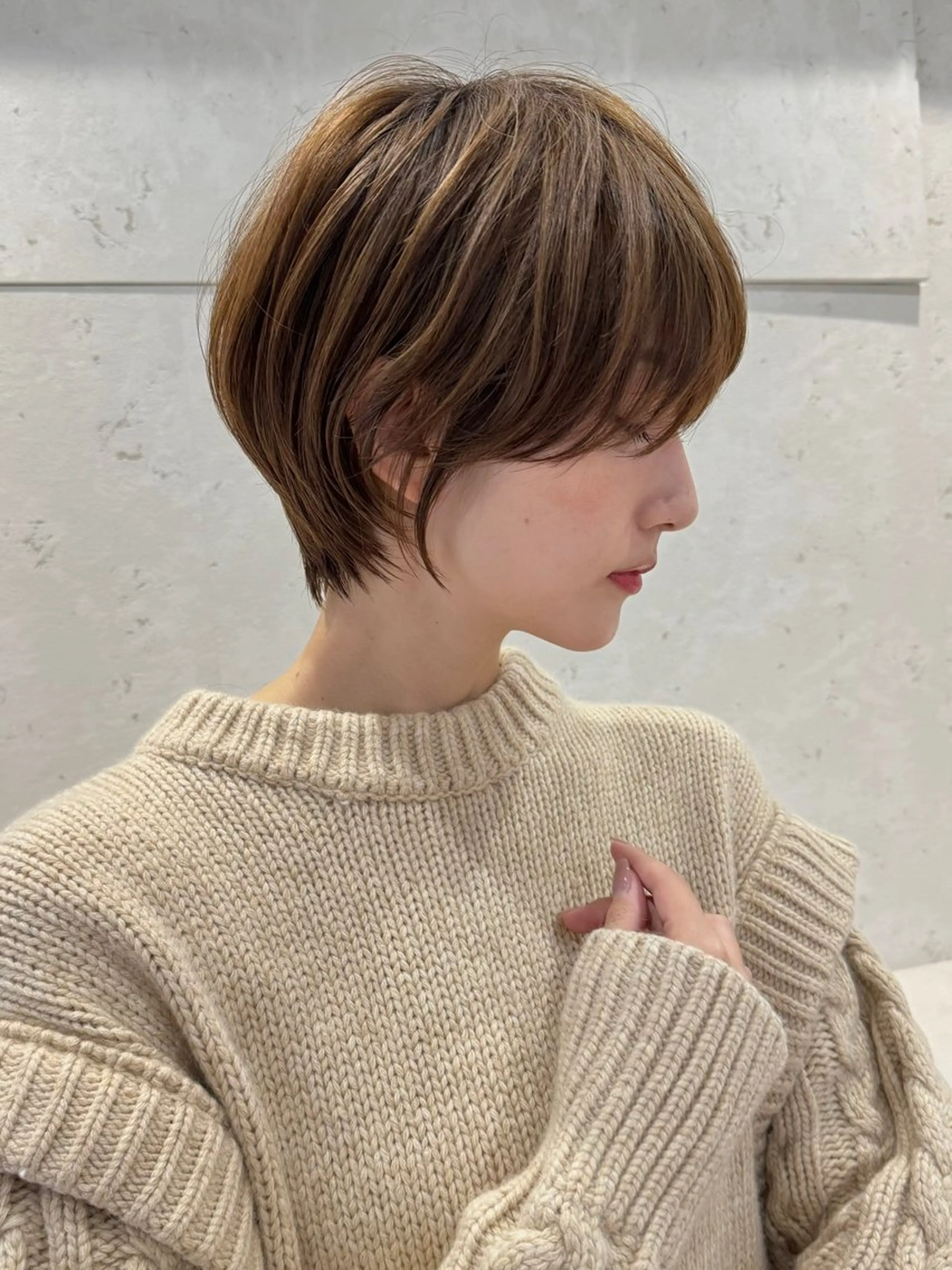 ショート 年齢悩みを全て解消/ 白髪と癖毛 松本雄光のヘアスタイル
