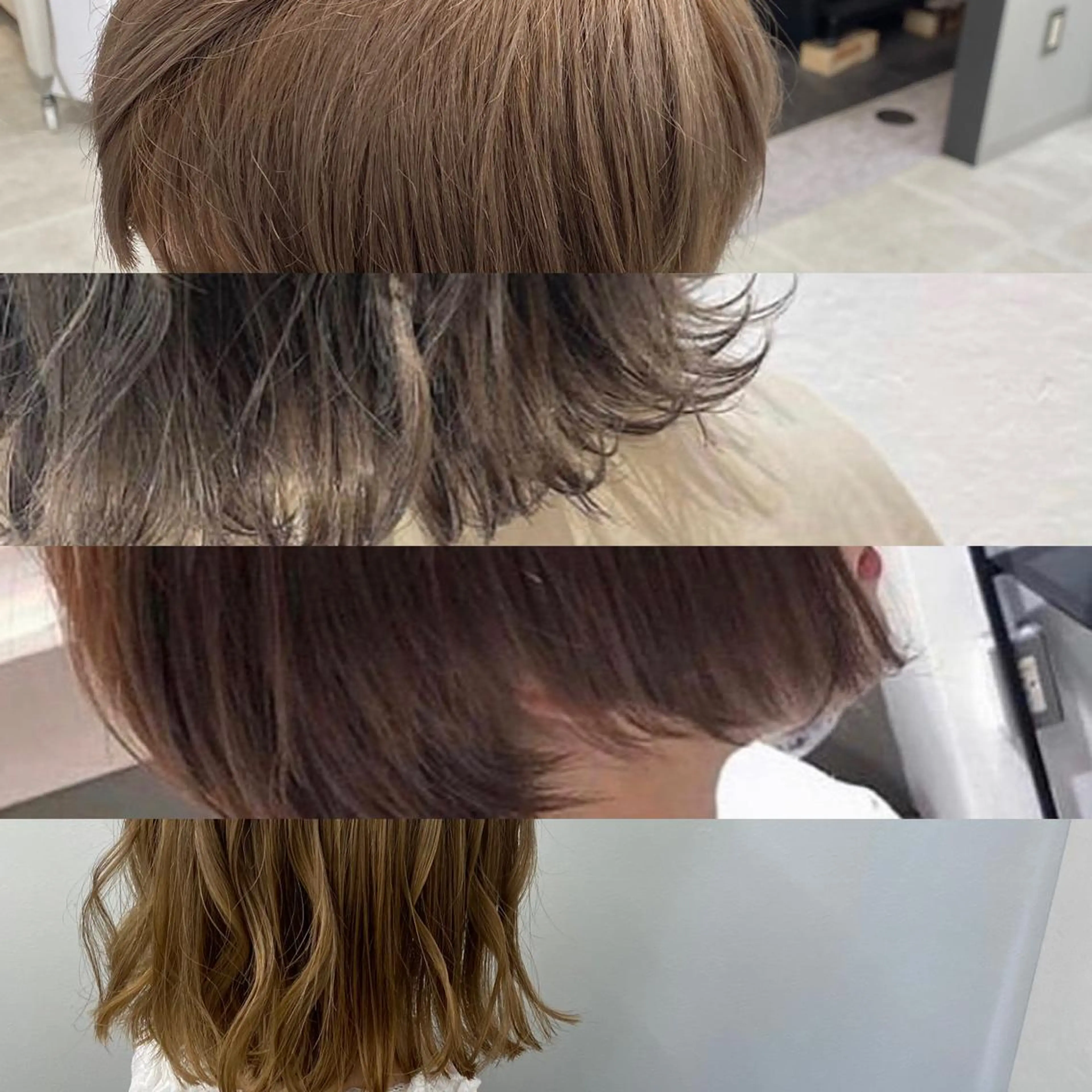 ミディアム カラー jill by gisel＿奥家のヘアスタイル