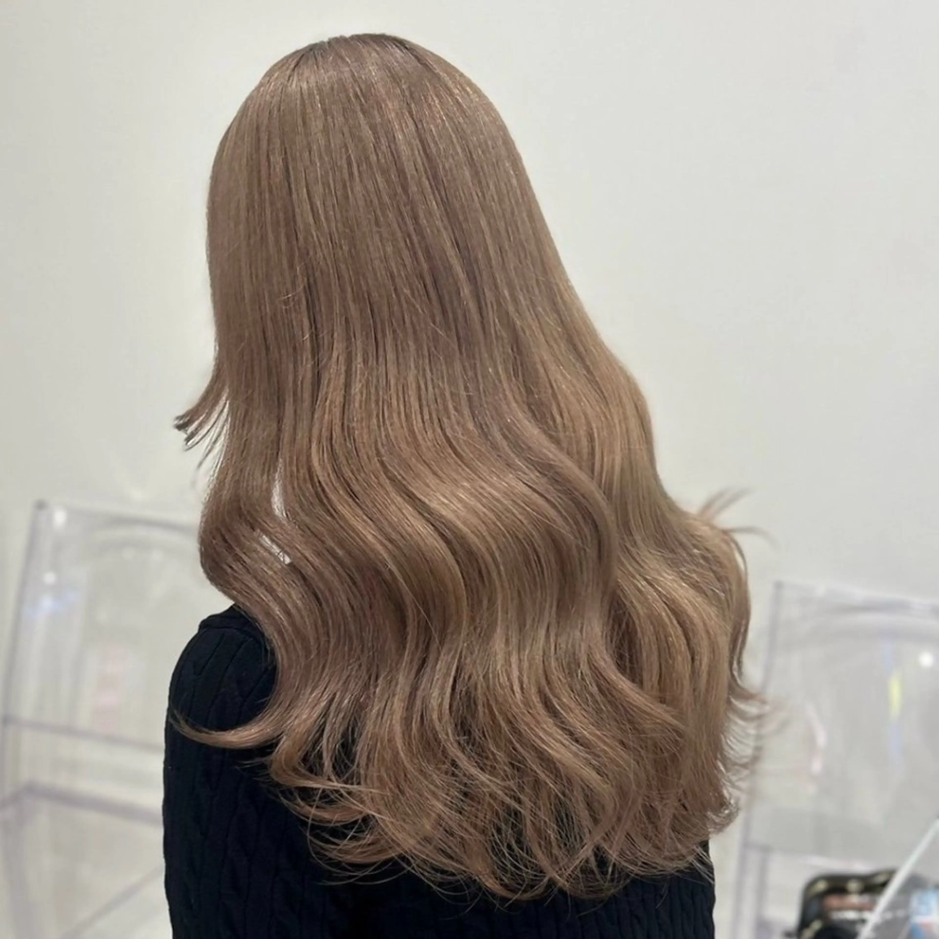 ミディアム カラー 🎀🧁ダメージレス 艶髪カラー🧁🎀のヘアスタイル