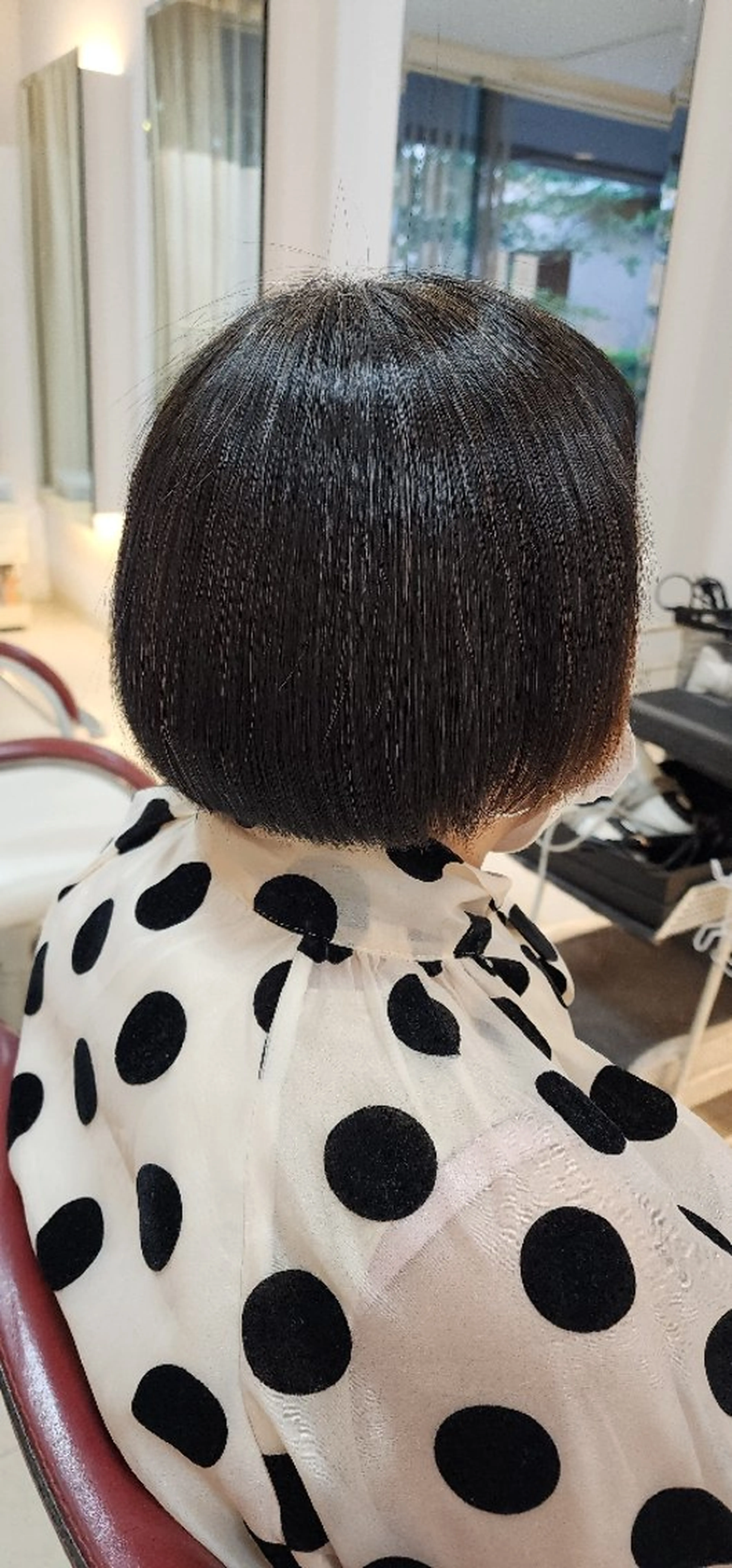 ミディアム パーマ hairmake Juinのヘアスタイル