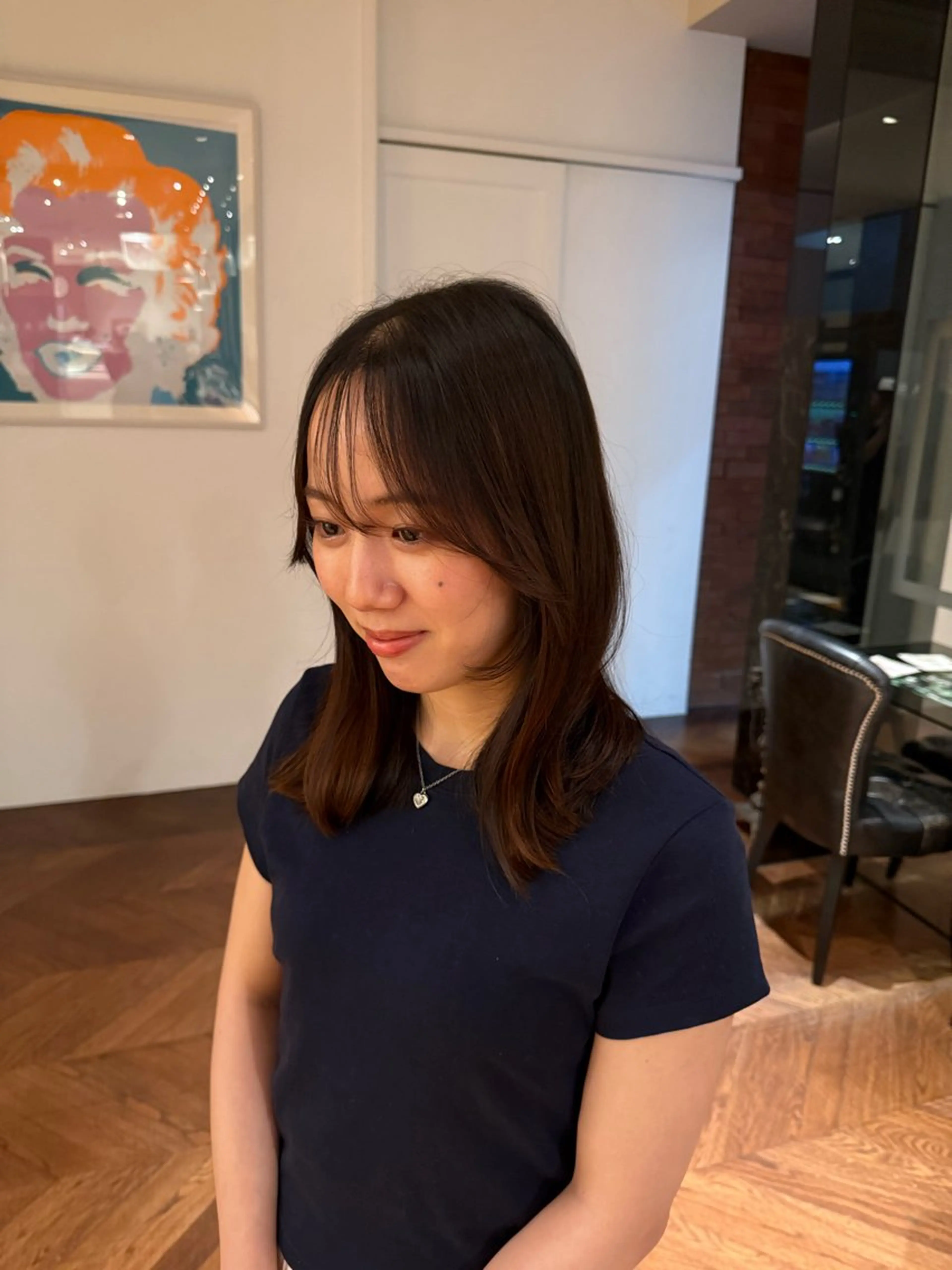 ロング SARA山口caz カット/パーマのヘアスタイル