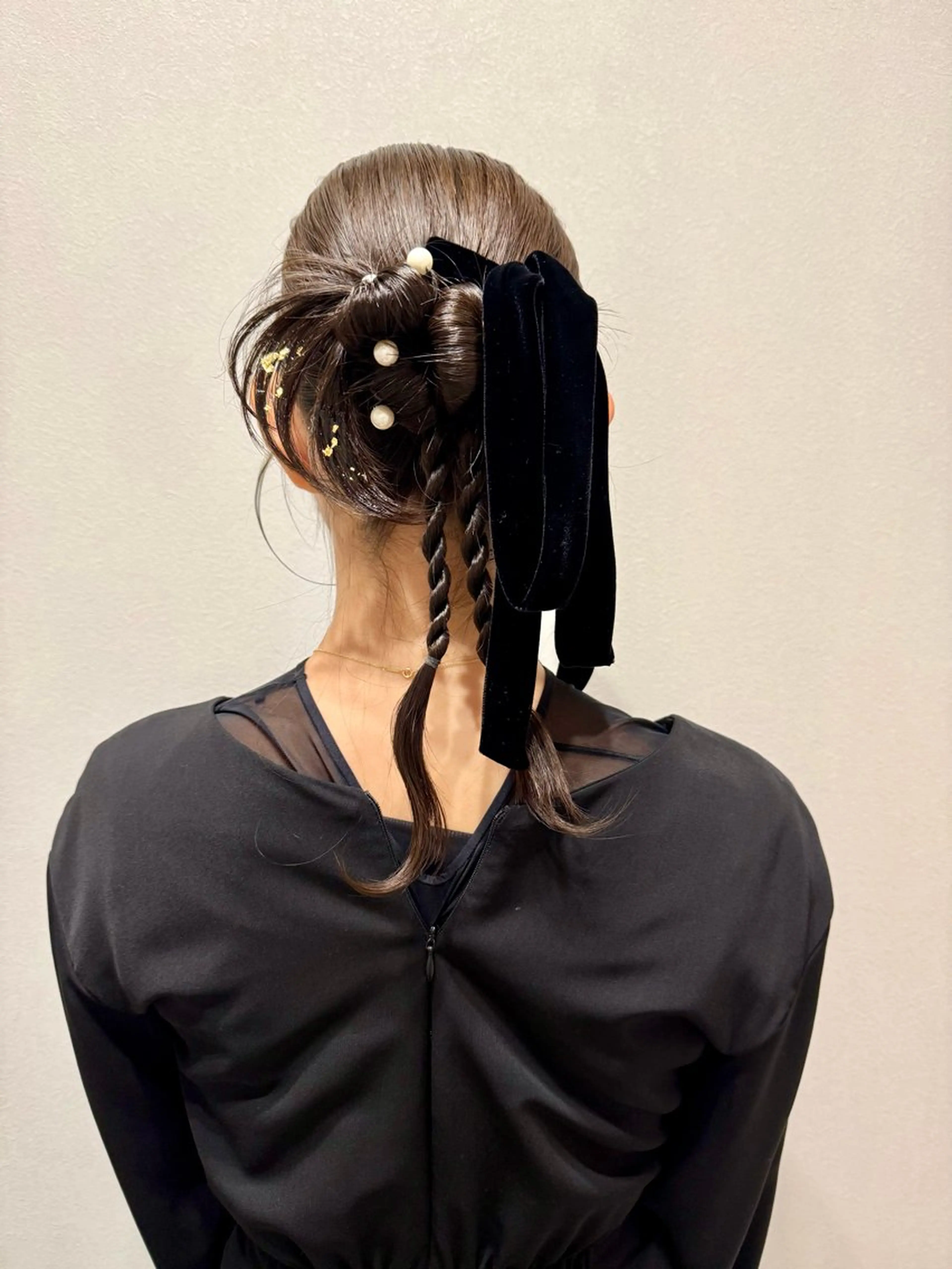 ロング ヘアセット see. アズサのヘアスタイル