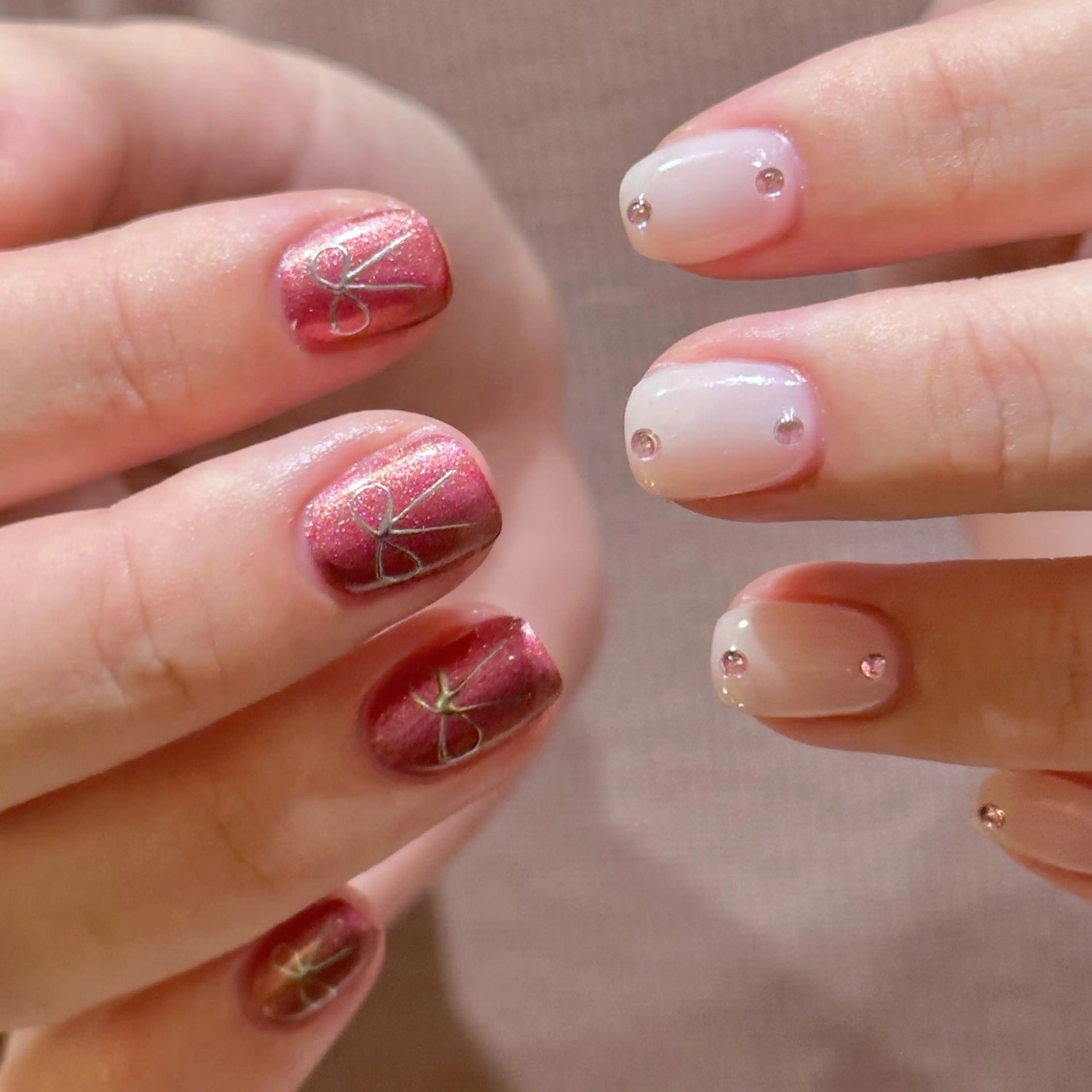 ネイル シモダ カスミ 🦀 @ksm_smdのネイルデザイン