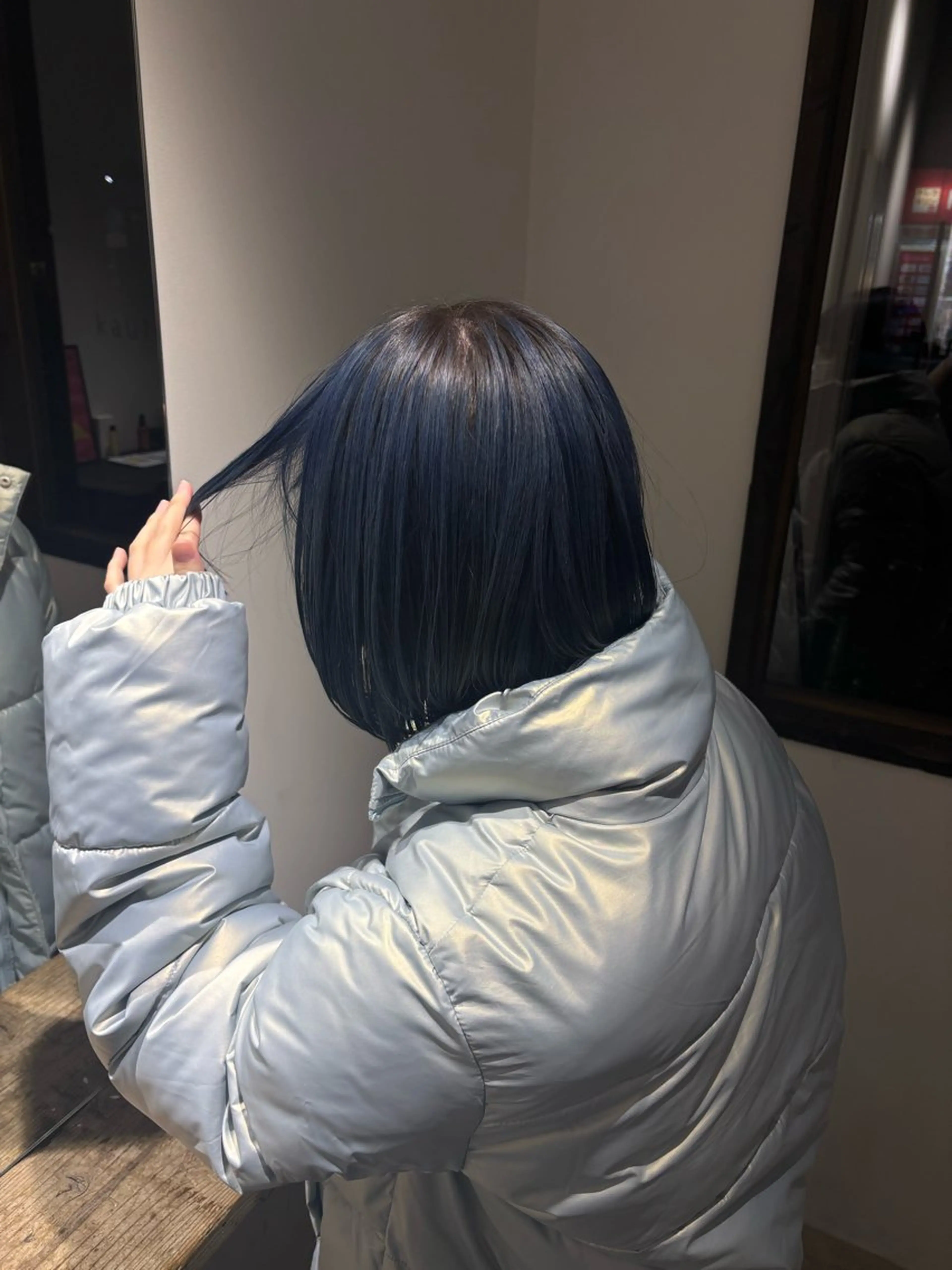 ミディアム ボブ 長沼 咲輝のヘアスタイル