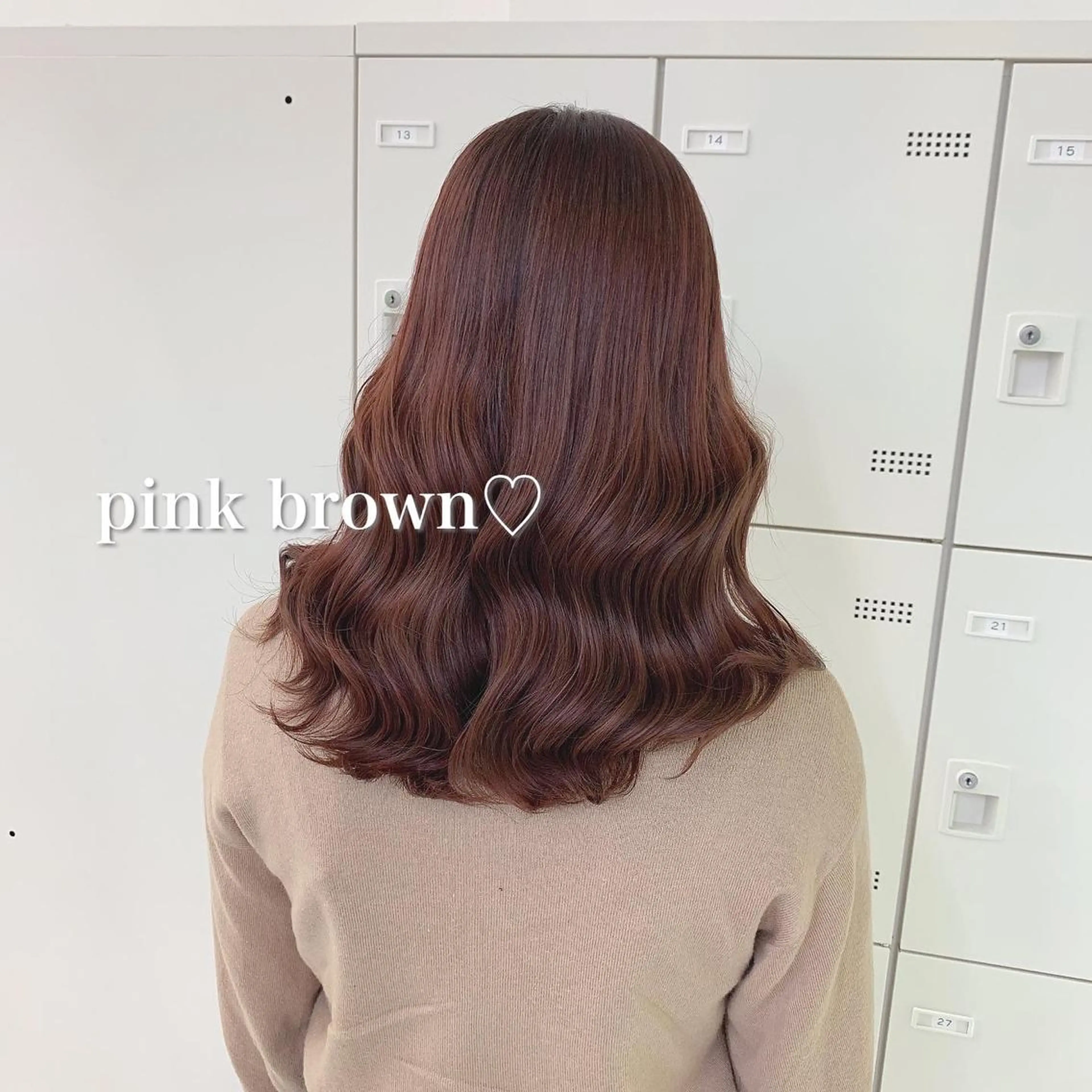 ロング カラー カット ヘアカラー トリートメント ヘッドスパ 💗韓国暖色ヘア NO.1💗🪽のヘアスタイル