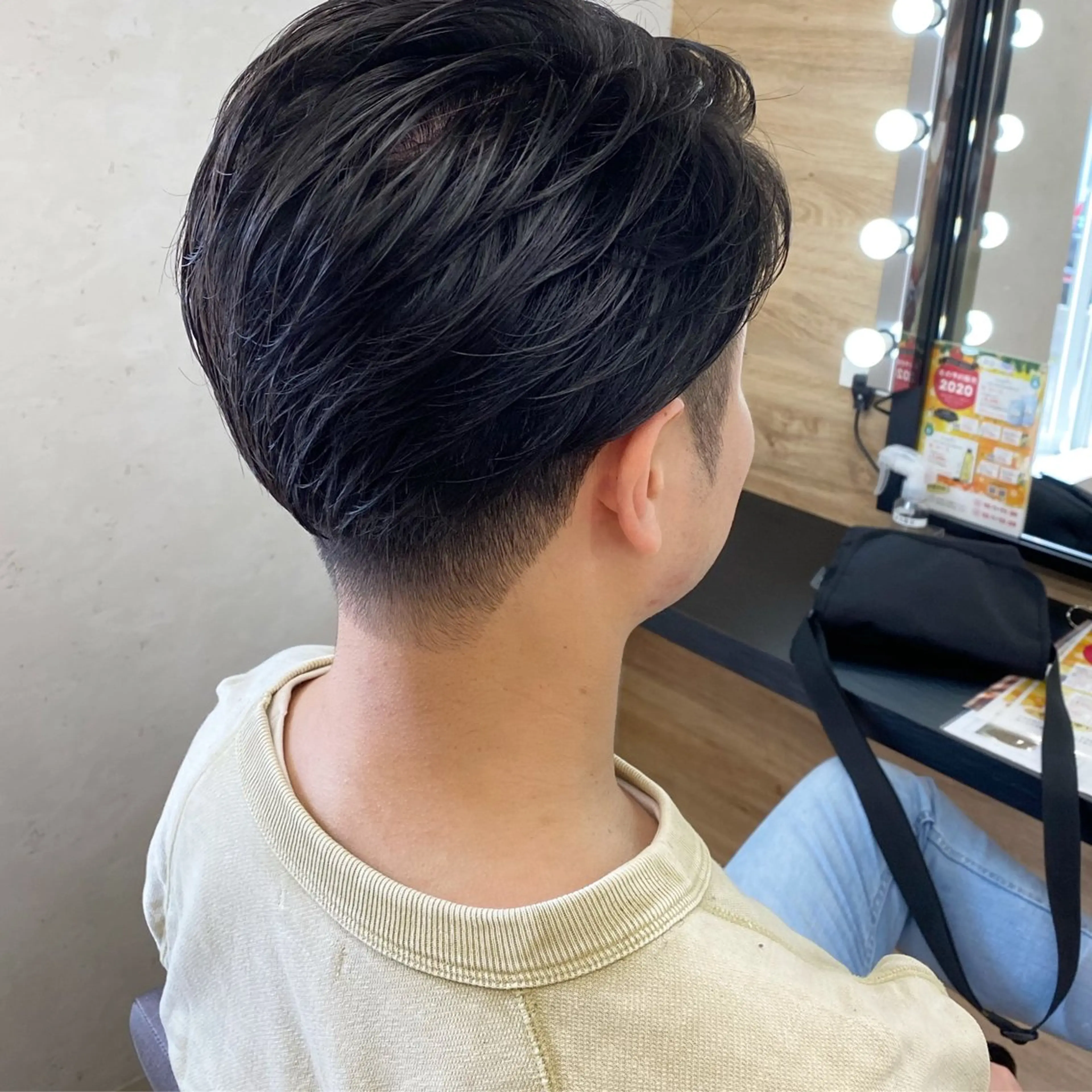 メンズカット+ワンカラー（メンズ限定）の写真