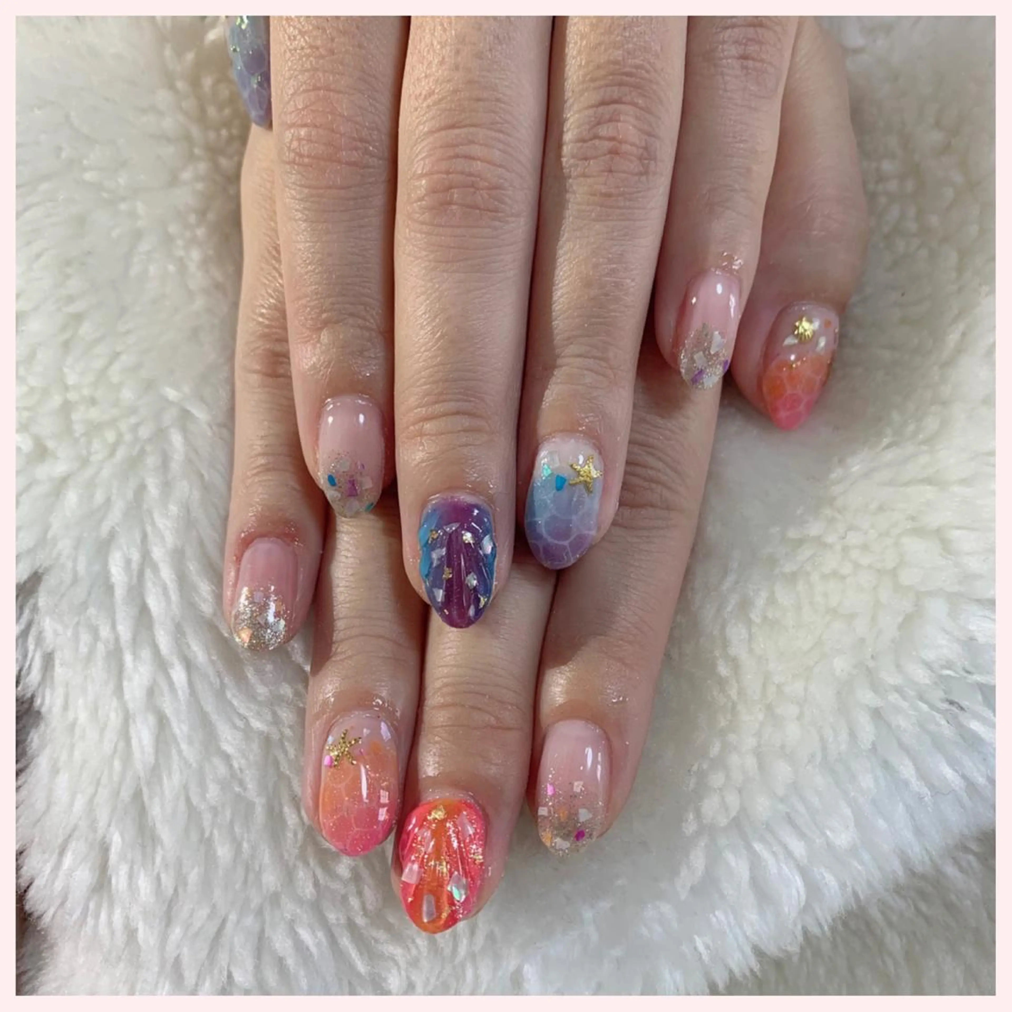 ネイル ハンドネイル Ogasawara Tokikaのネイルデザイン