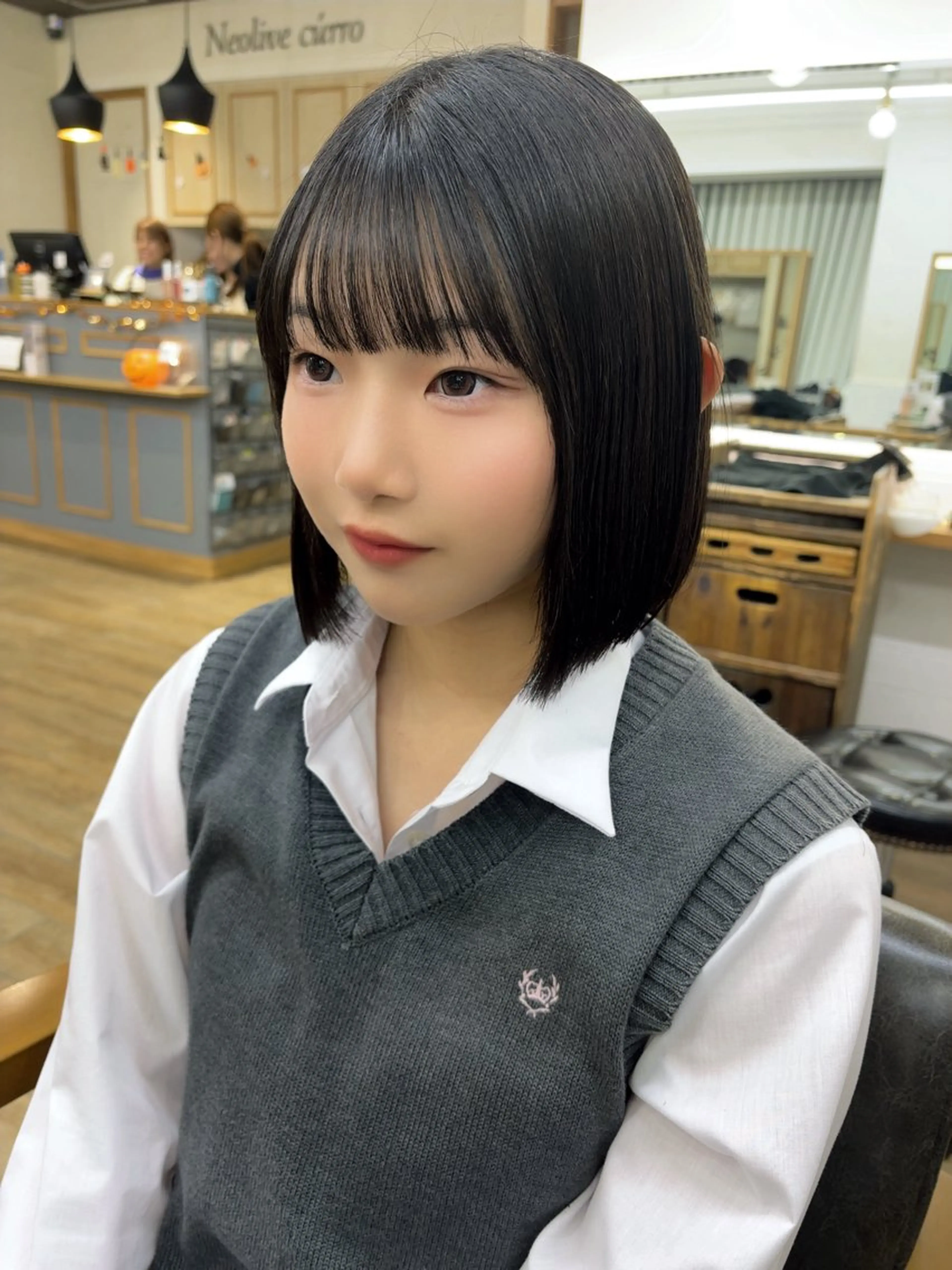 ショート カラー パーマ ヘアアレンジ カット 縮毛矯正 トリートメント 横浜Bob美容師🤎 ERINAのヘアスタイル