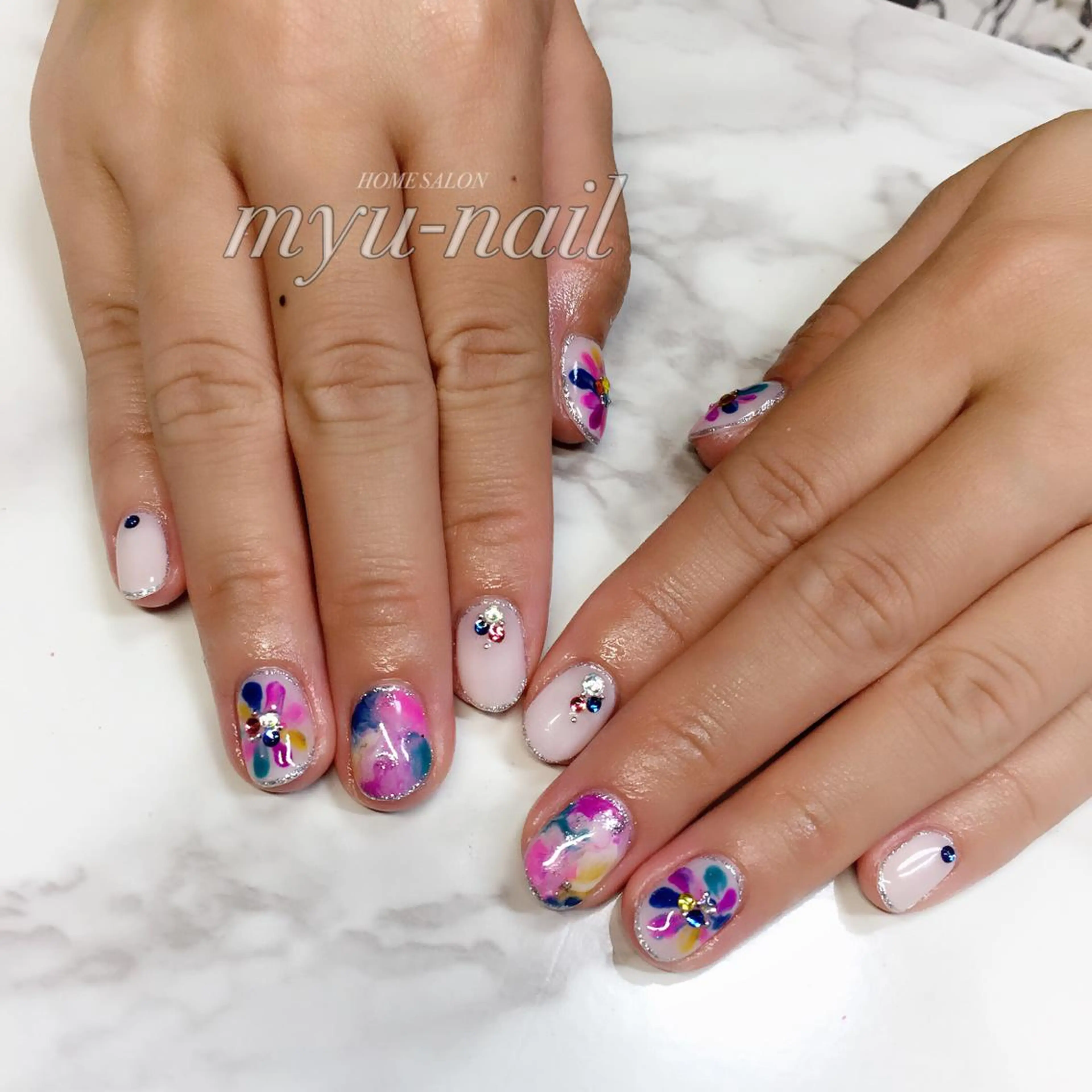 ネイル ホームサロン myu-nailのネイルデザイン