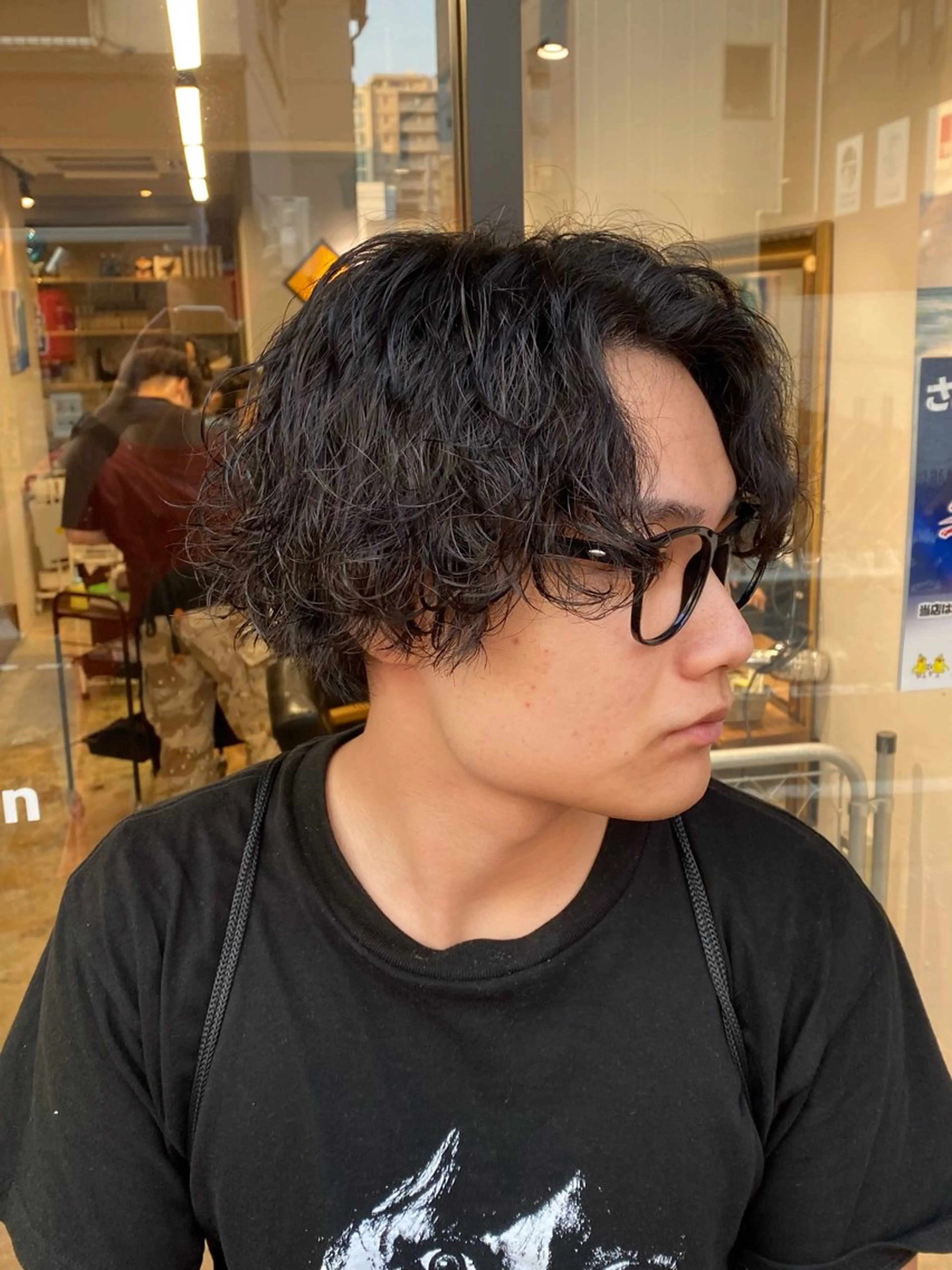 パーマ メンズ 波巻きパーマ メンズパーマ/鈴木 雅也/メンズカットのヘアスタイル