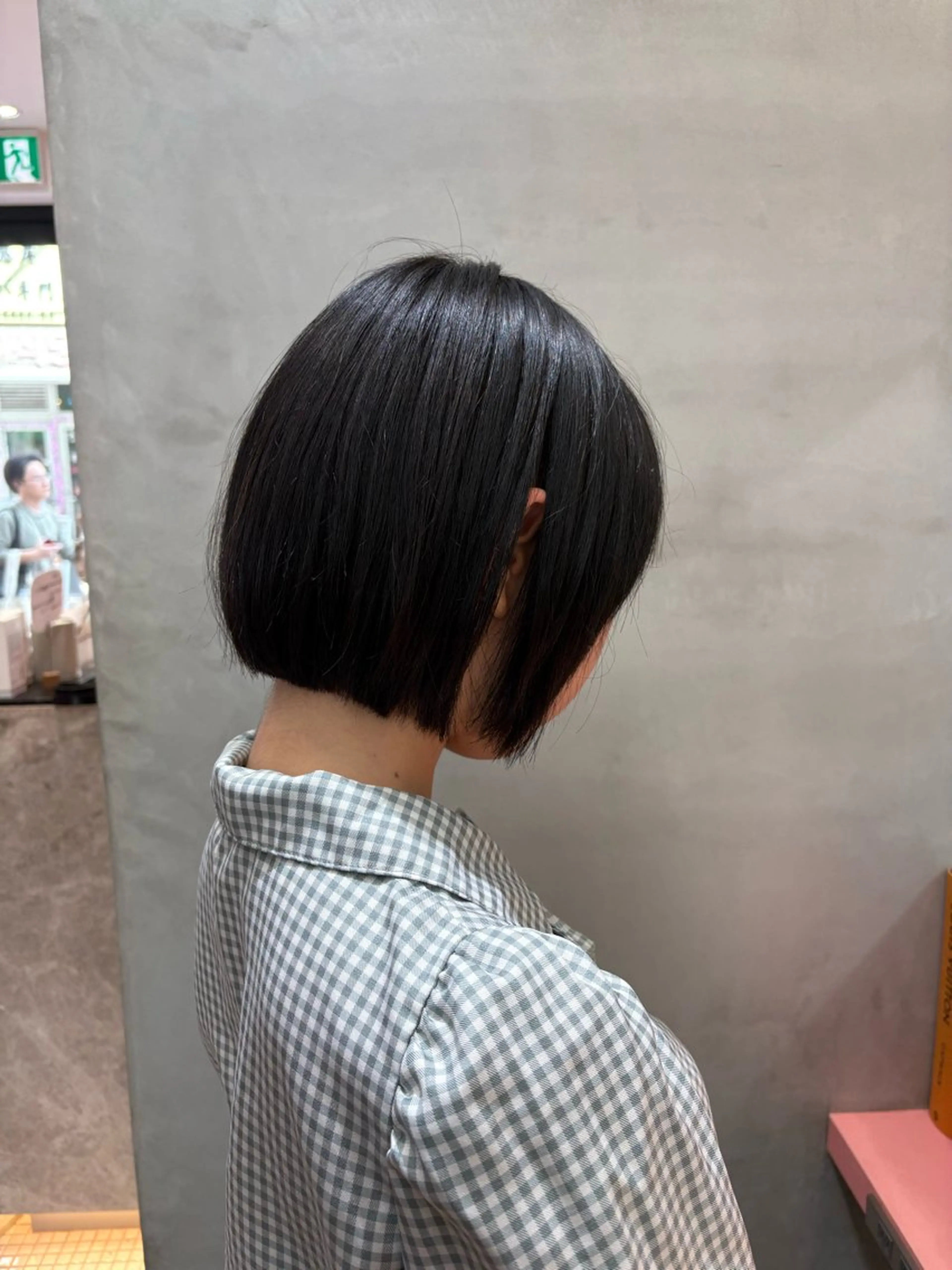 ショート レイヤー/艶髪 縮毛矯正🌱  赤石のヘアスタイル