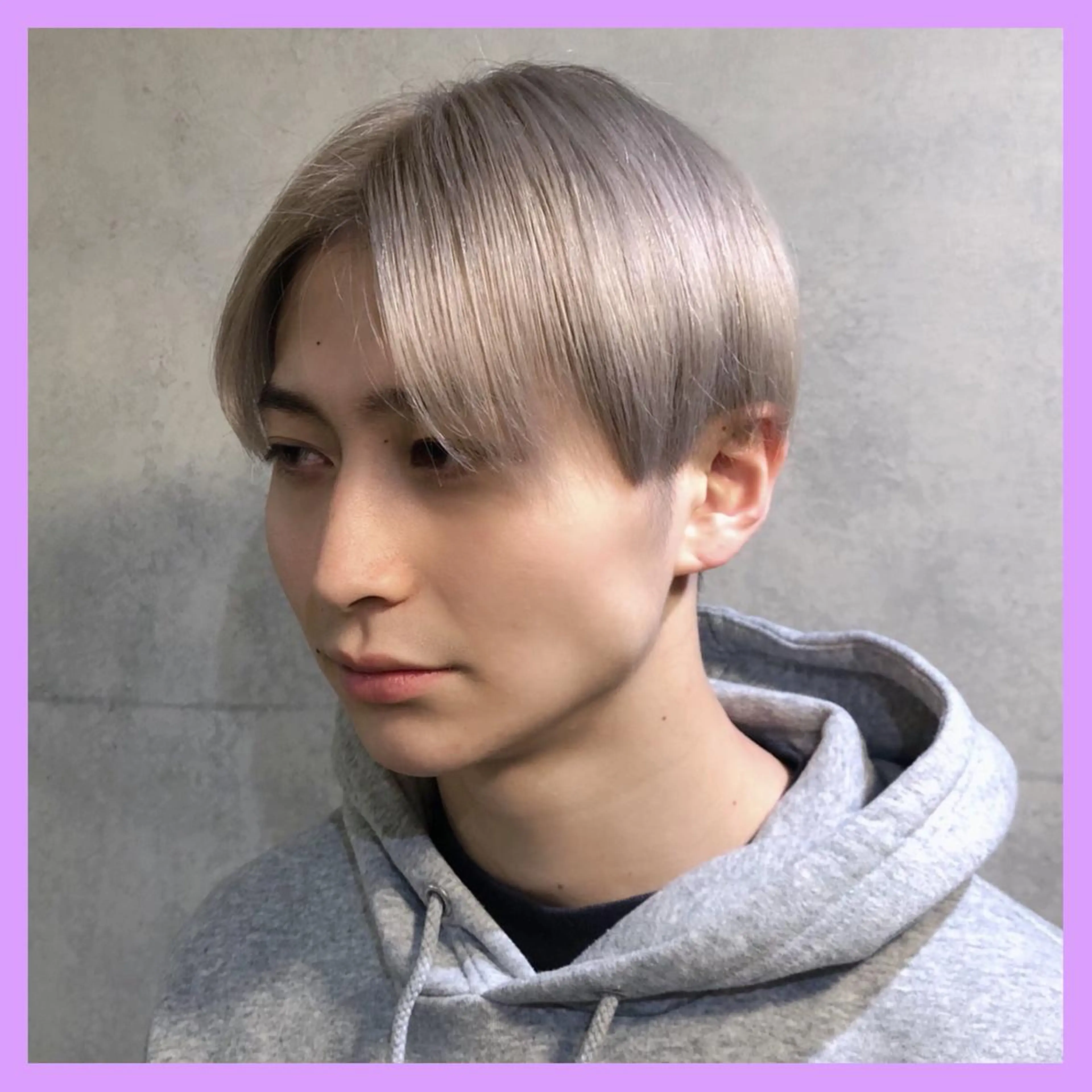 カラー メンズ メンズブリーチ メンズハイトーン ブリーチ ハイトーンカラー 髪質改善/ブリーチ /長山遼太郎のヘアスタイル