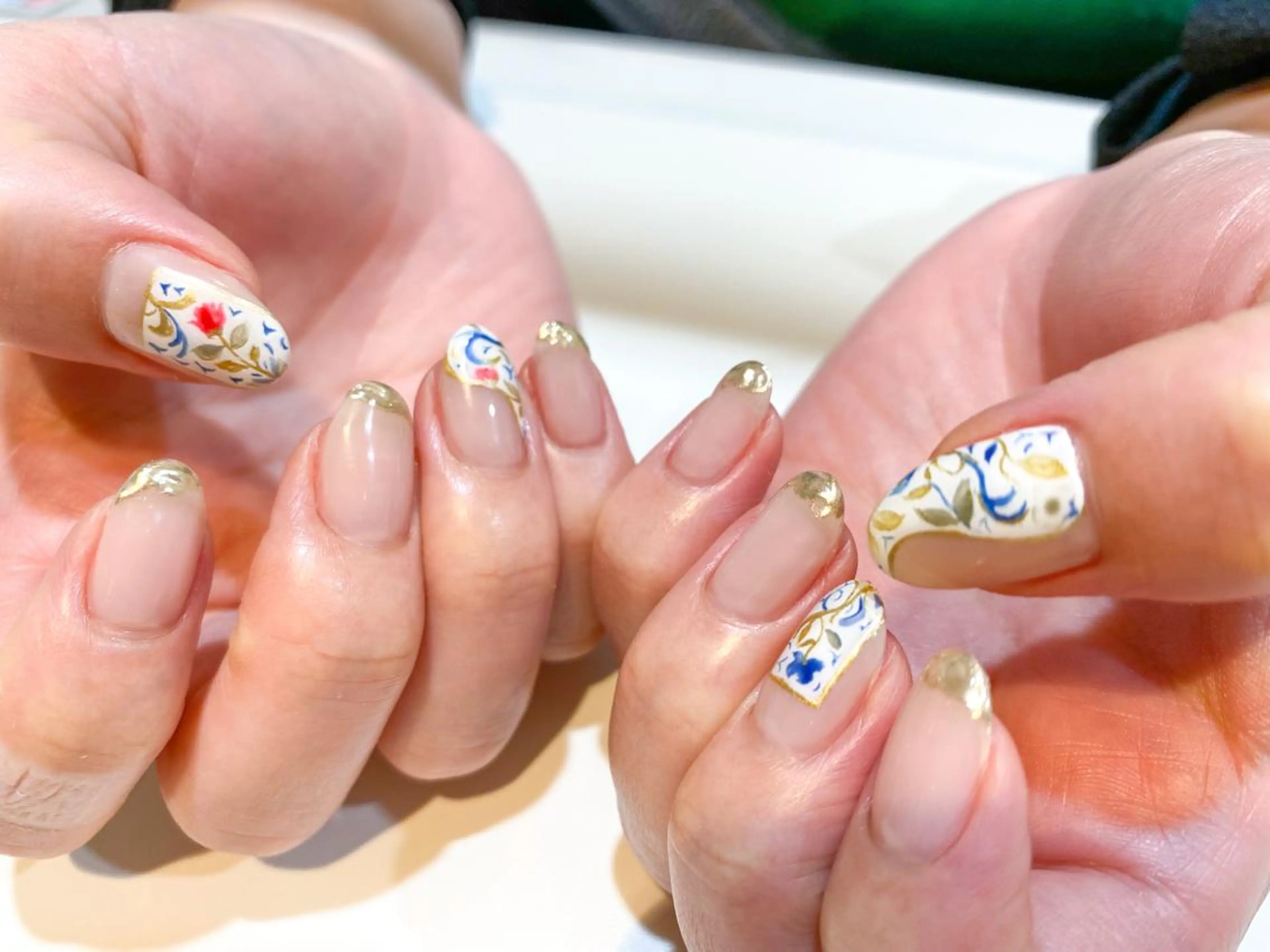 ネイル アートネイル ハンドネイル 表参道colore店 REICAのネイルデザイン