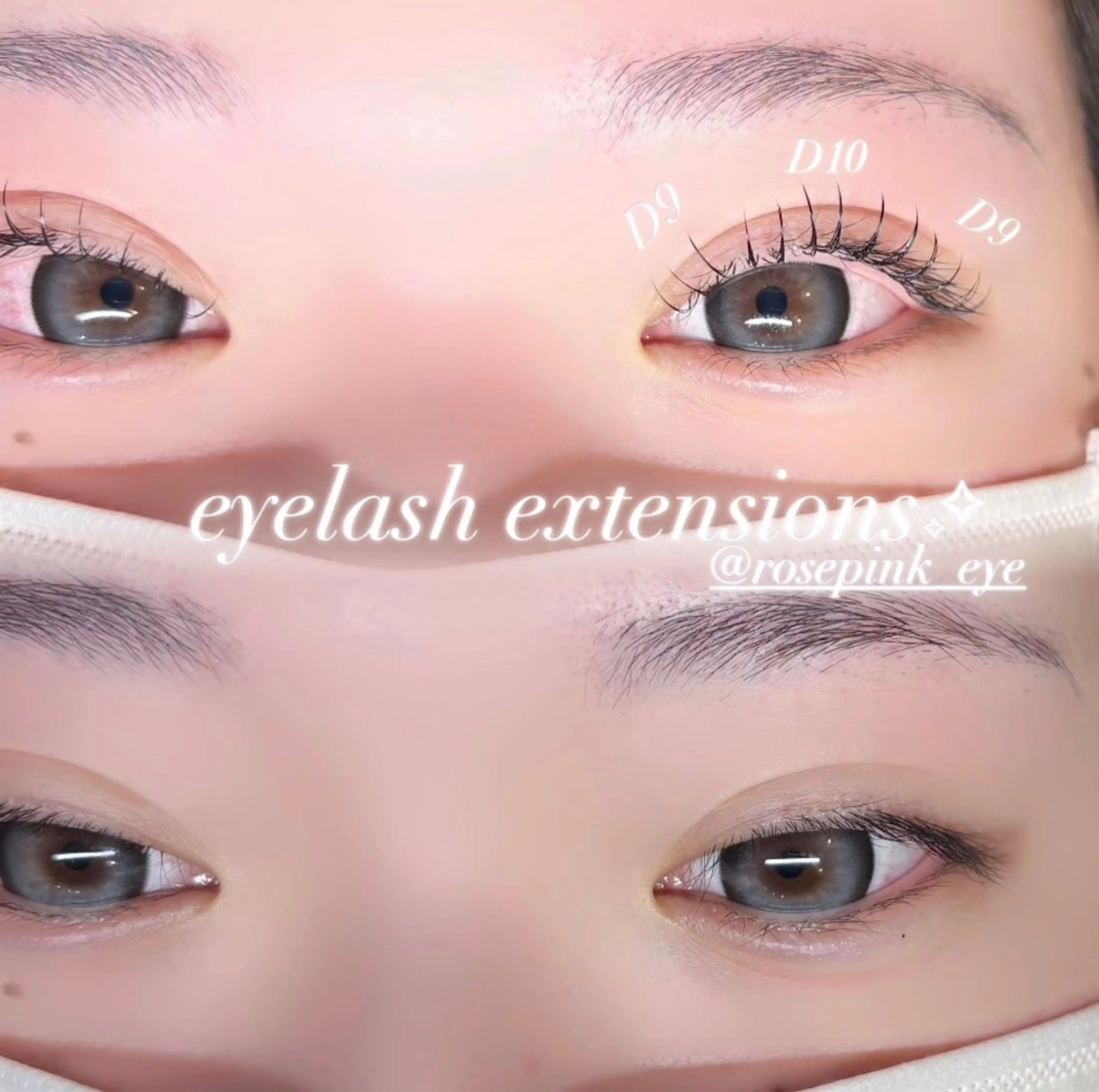 マツエク・マツパ マツエク rose pink所属・rose pink MIYUのマツエク・マツパデザイン