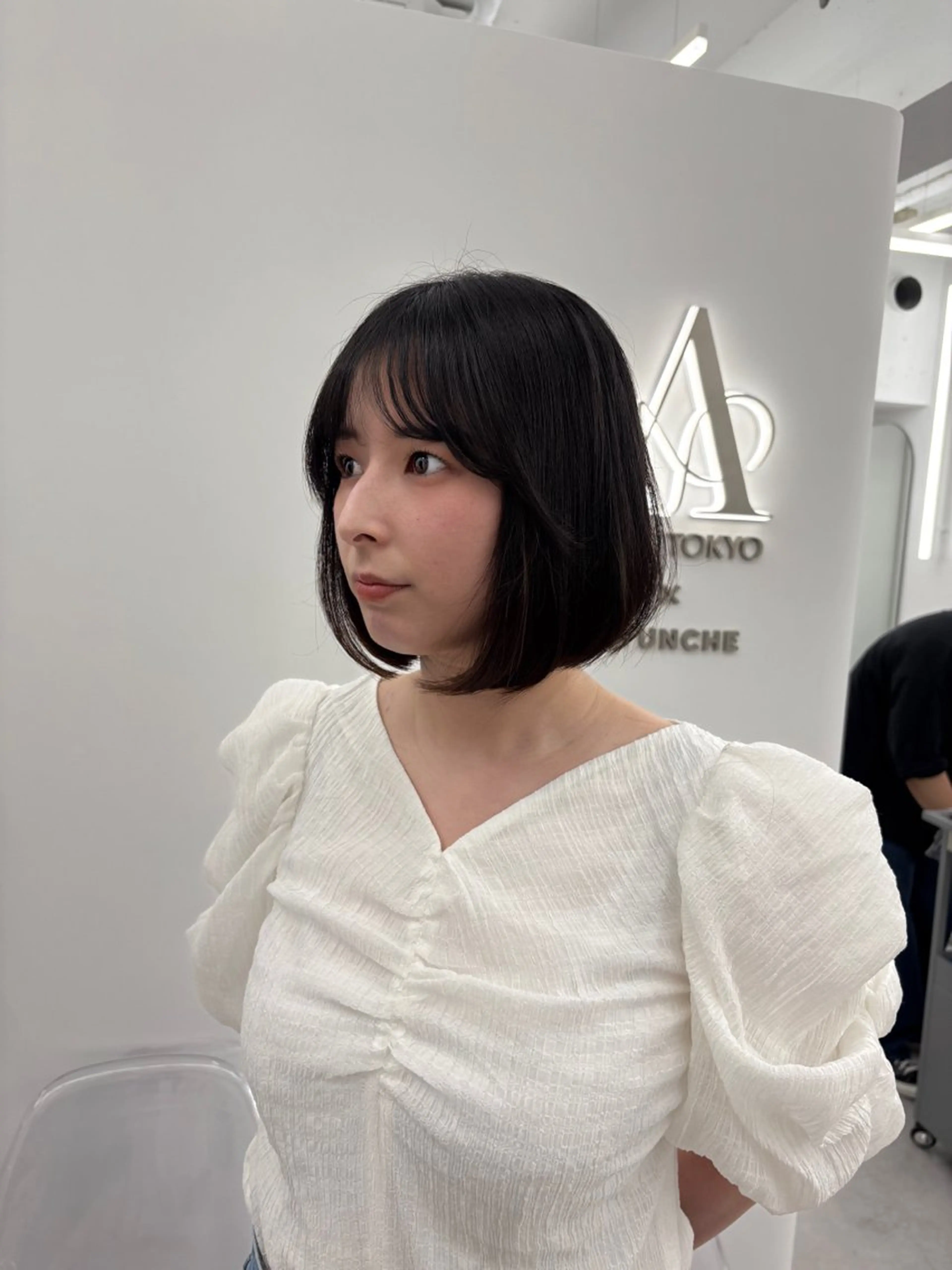 ショート 韓国ヘア/レイヤー/ 顔まわり足立遥奈のヘアスタイル