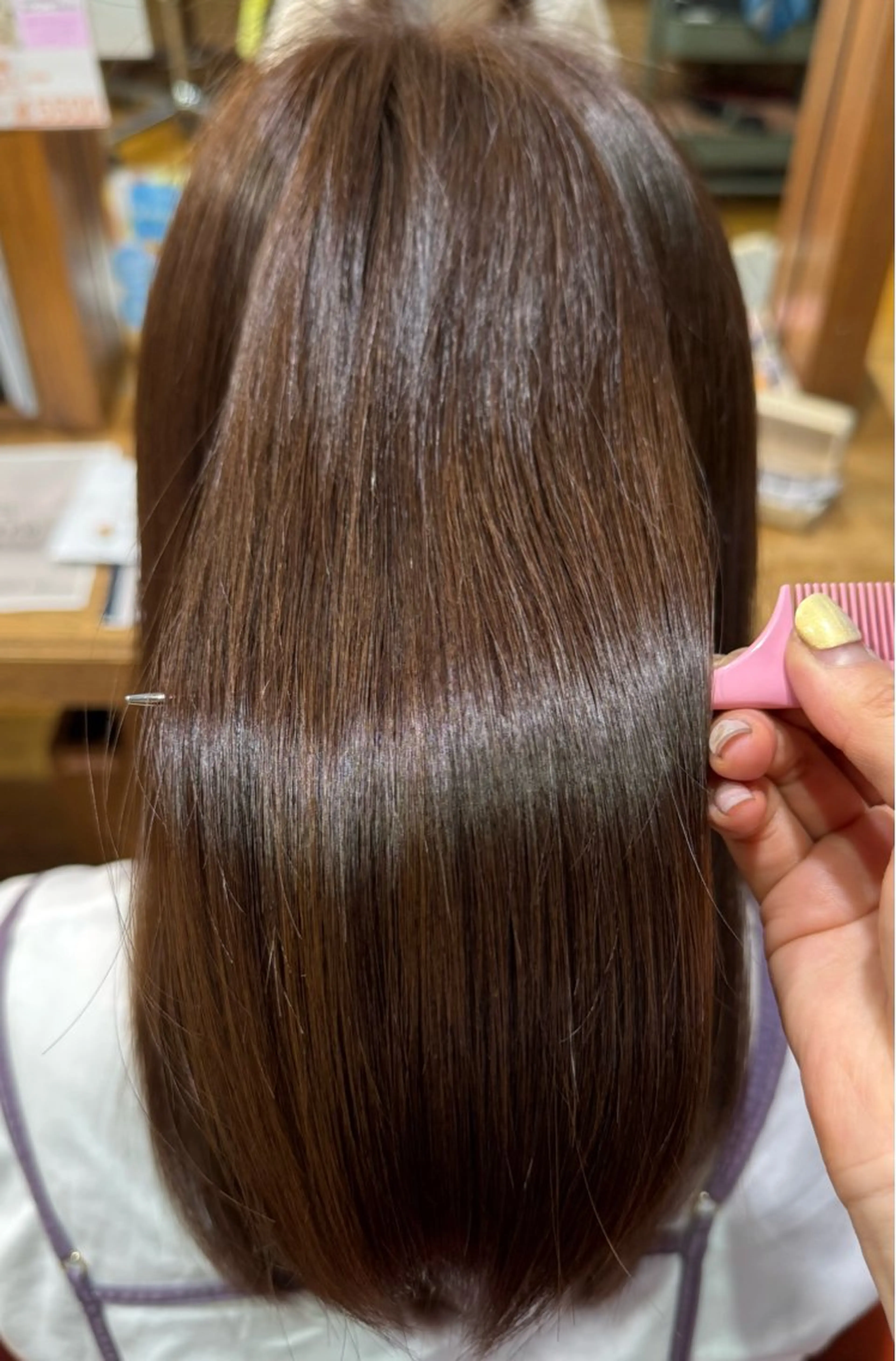 カラー 鈴木 杏のヘアスタイル