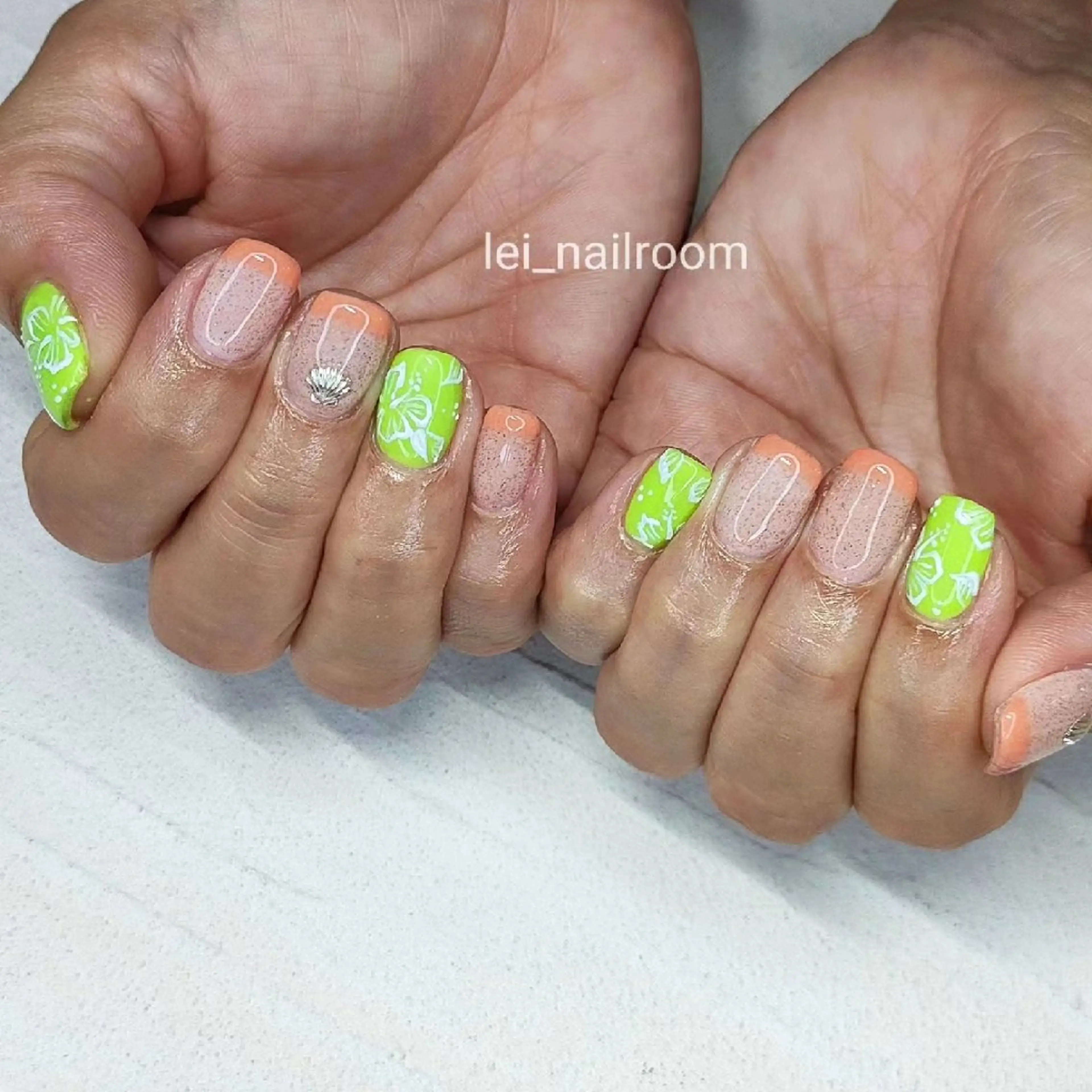 ネイル lei🌼 nailroomのネイルデザイン