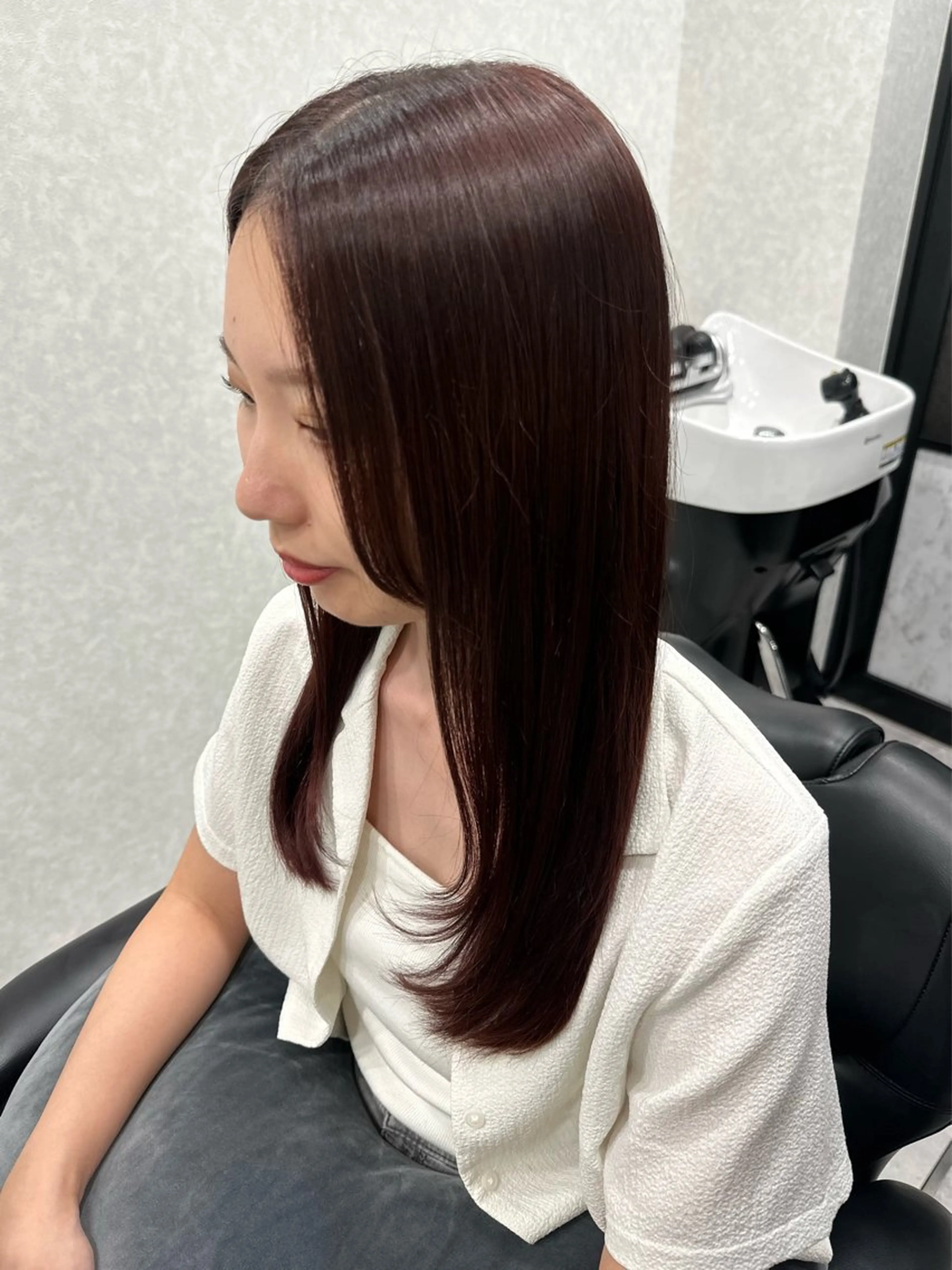 ロング カット ヘアカラー トリートメント 近藤千翔🩵 髪質改善Periodのエステ・リラクイメージ