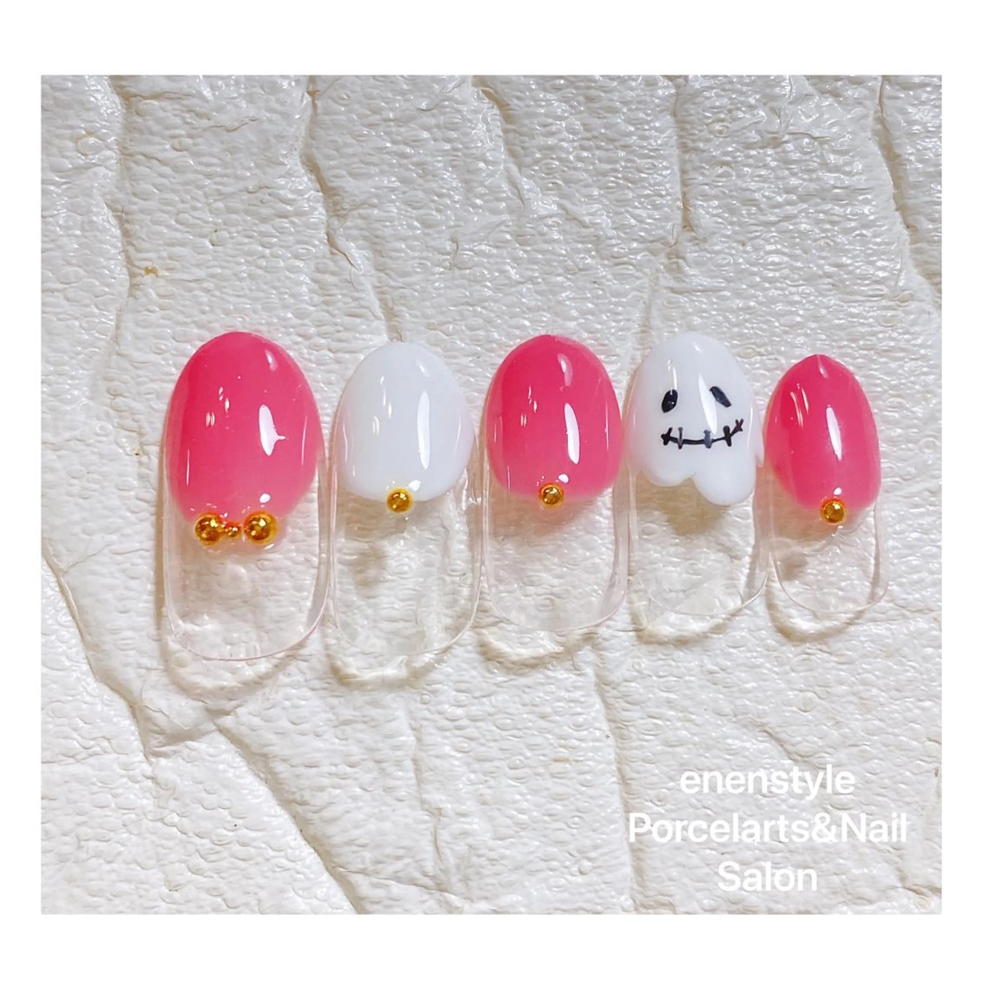 ミディアム ネイル ハンドネイル 👑enen style👑のネイルデザイン