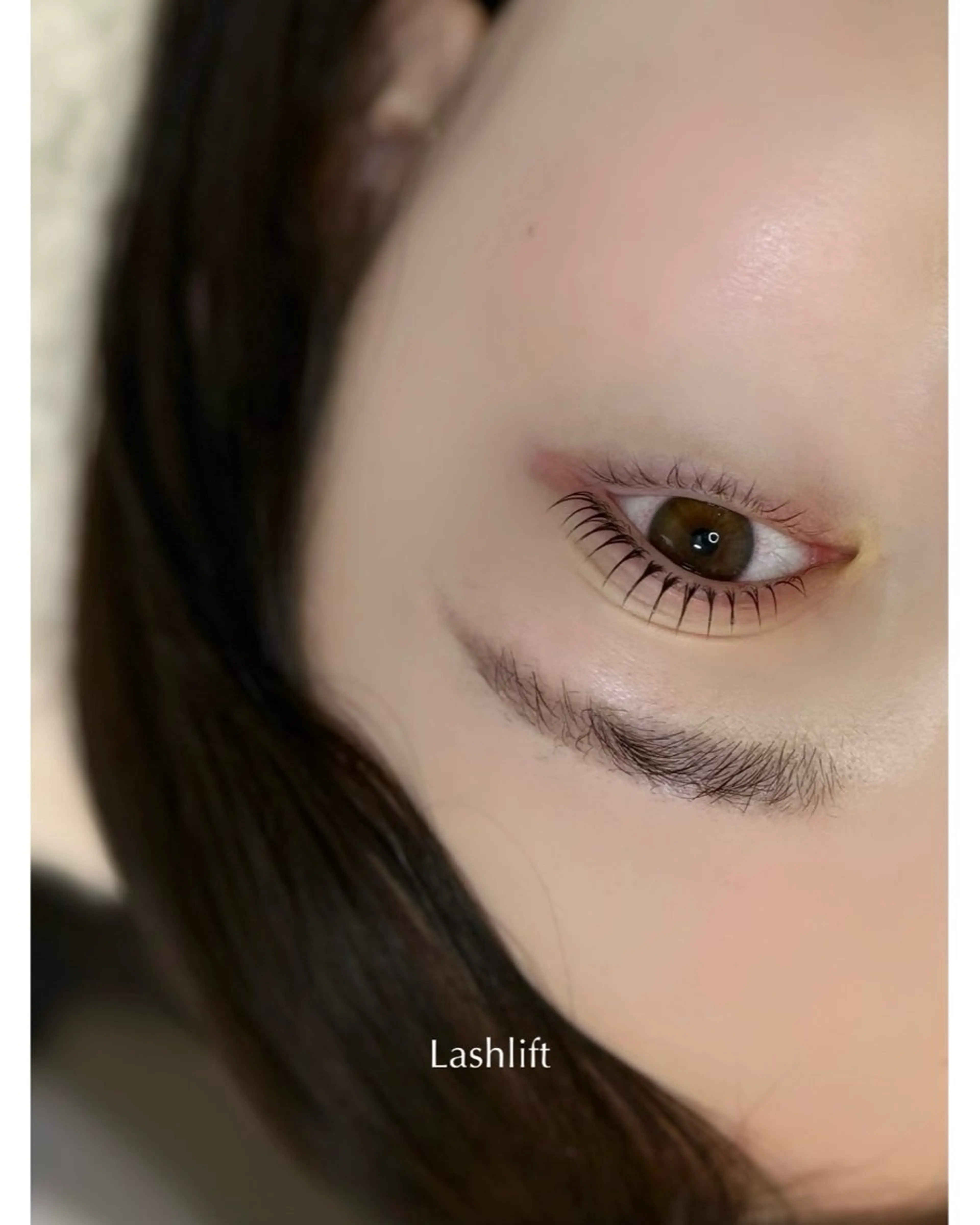 まつげパーマ【ブラックティント】モニター割の写真