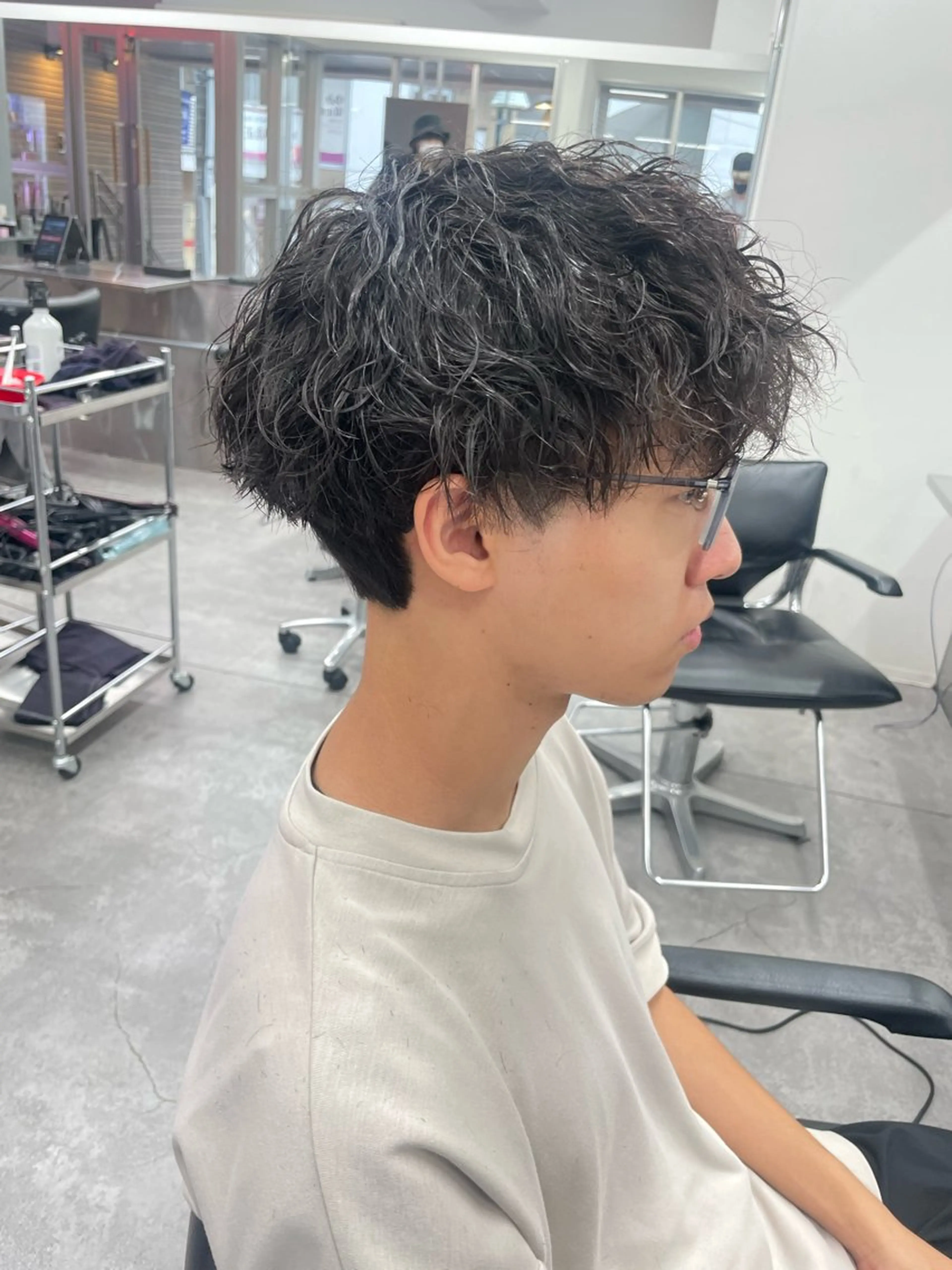 パーマ メンズ カット パーマ 町田エリアＮｏ．１/ パーマ特化/太田京希のヘアスタイル