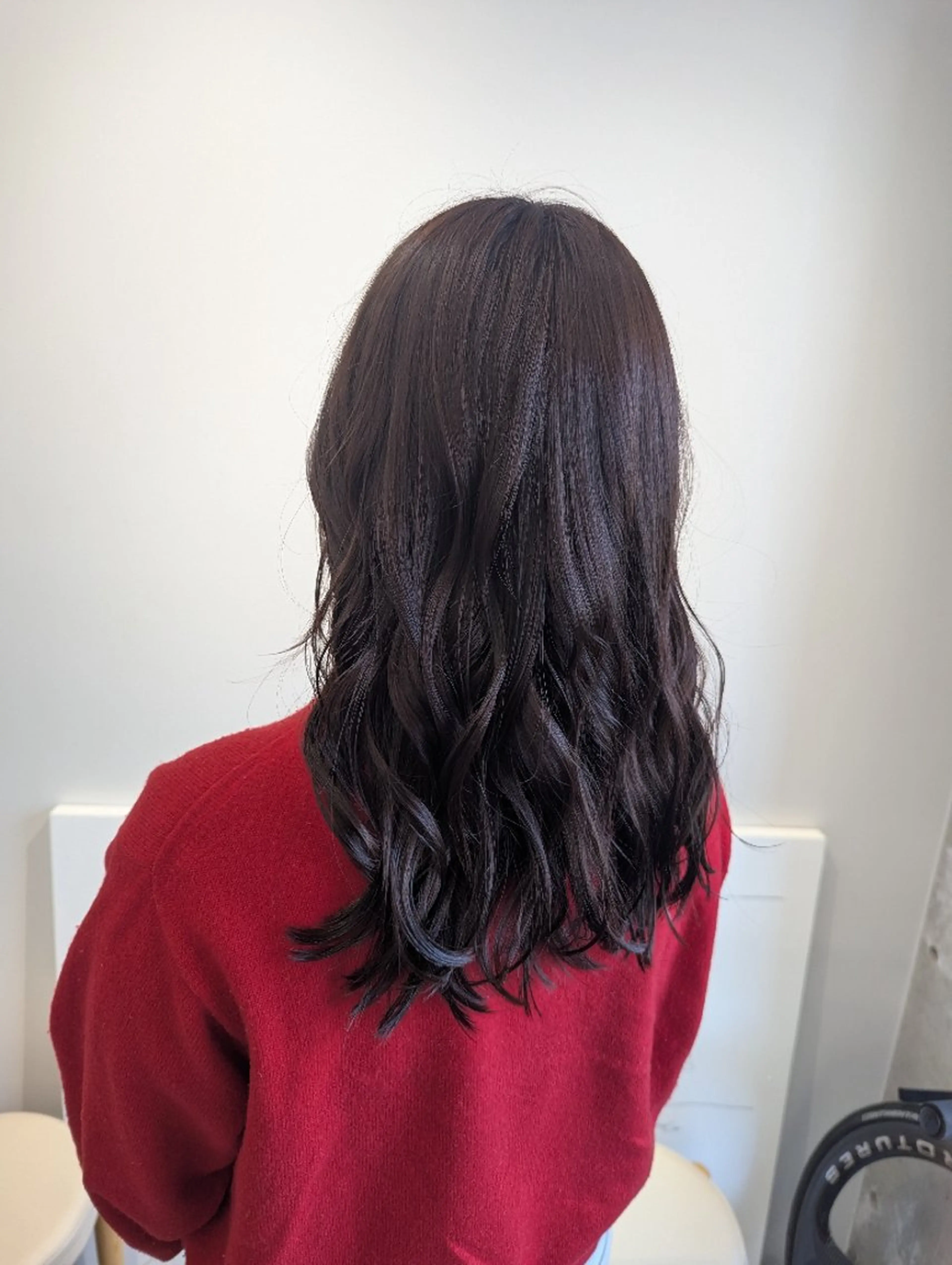 セミロング カット ヘアカラー トリートメント newi 天王寺　 masakoのヘアスタイル