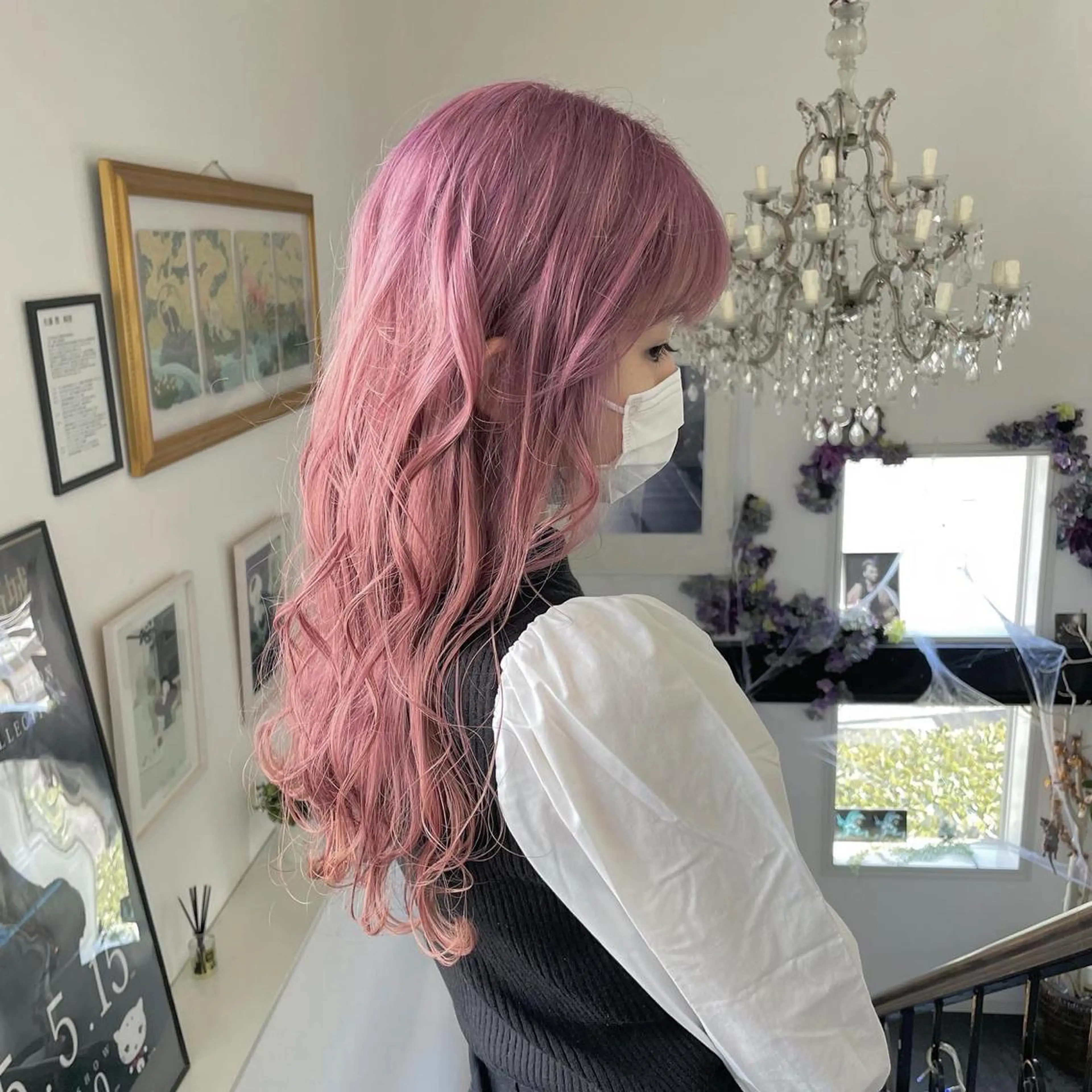 ロング ヘアカラー 佐藤 香太のヘアスタイル