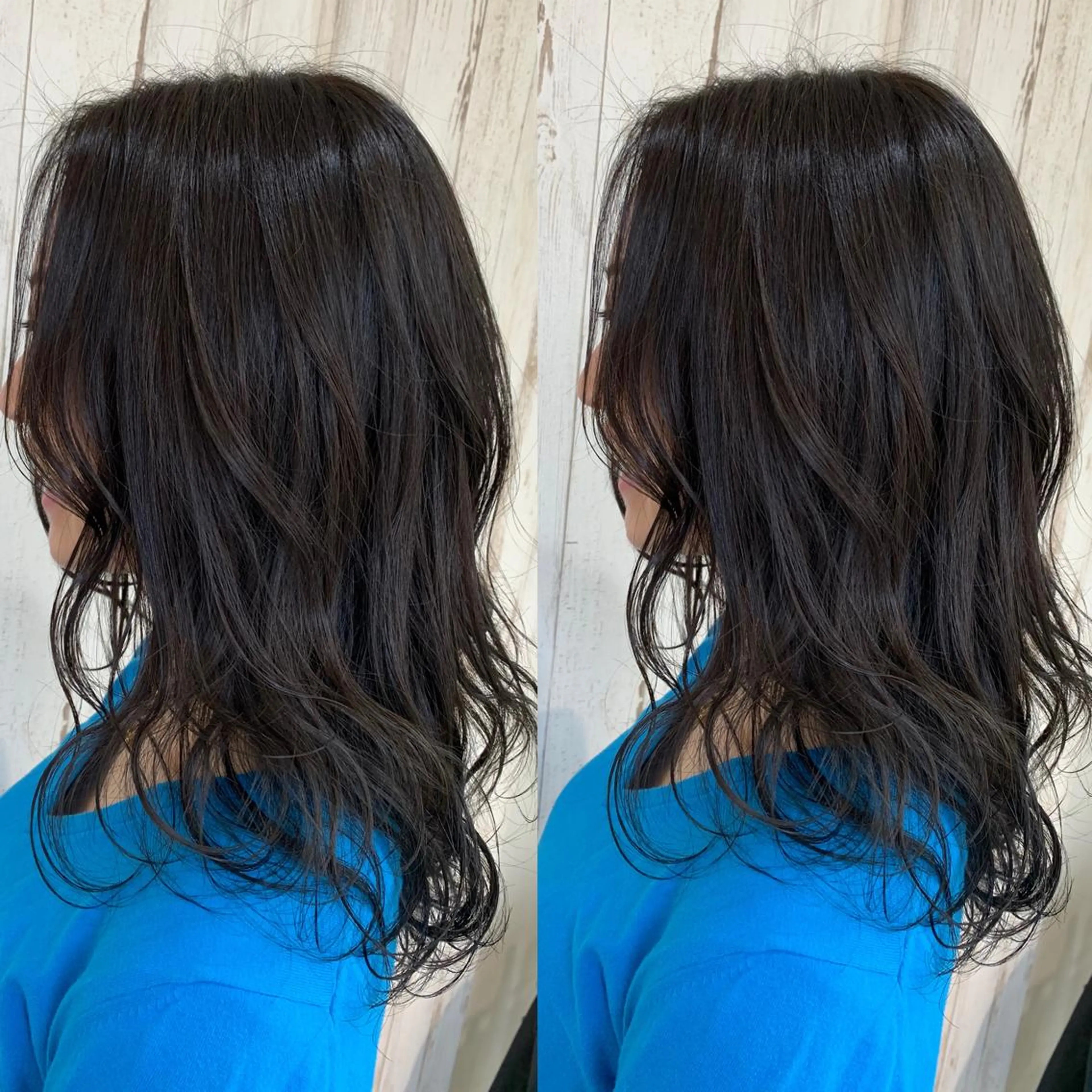 ロング カラー HAIR&MAKE.sia所属・心斎橋韓国ボブ 好原良真のヘアスタイル