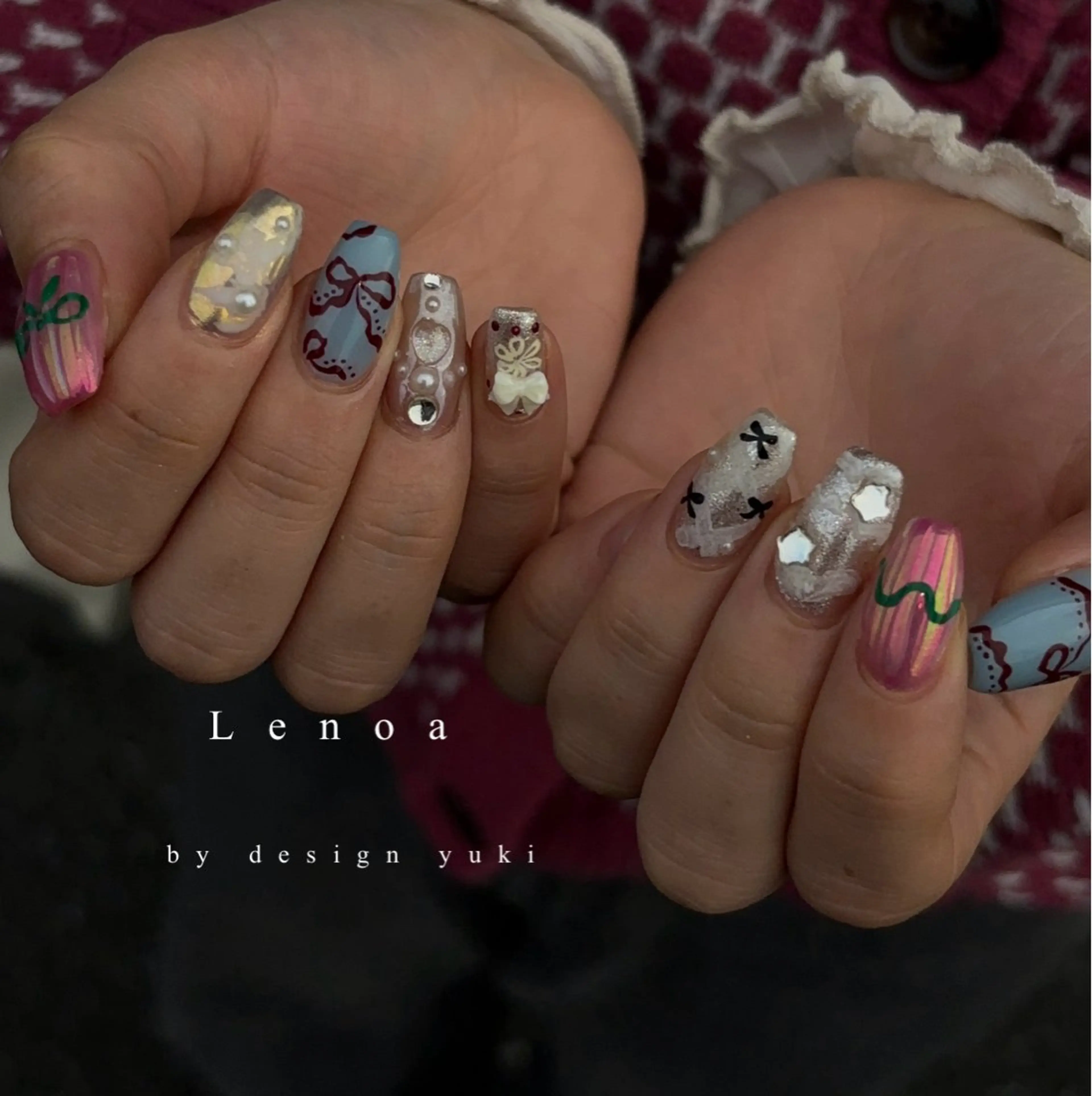 ネイル ハンドネイル Lenoa Yukiのネイルデザイン
