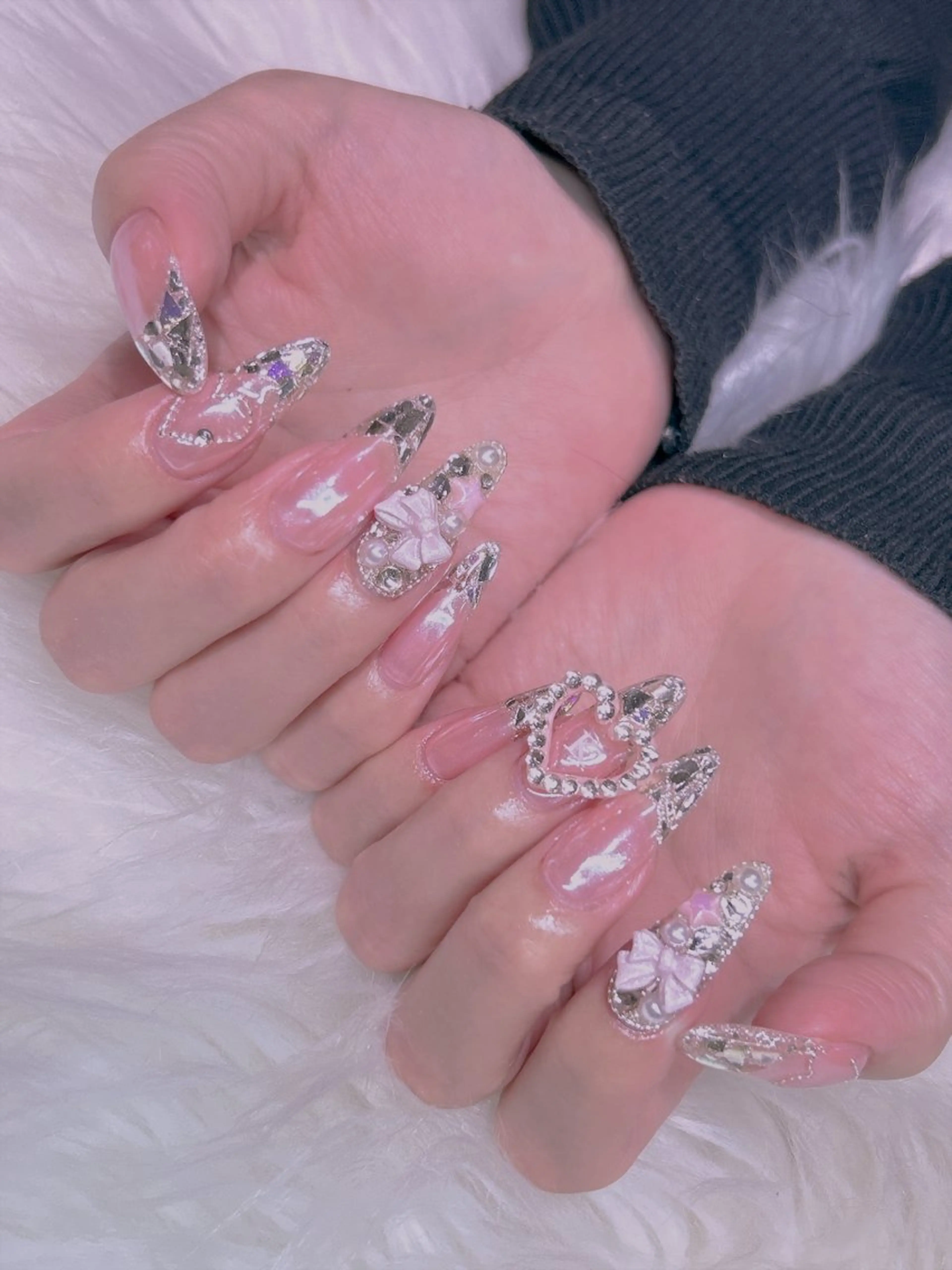 ネイル 長さだし専門店 M2　rikaのネイルデザイン