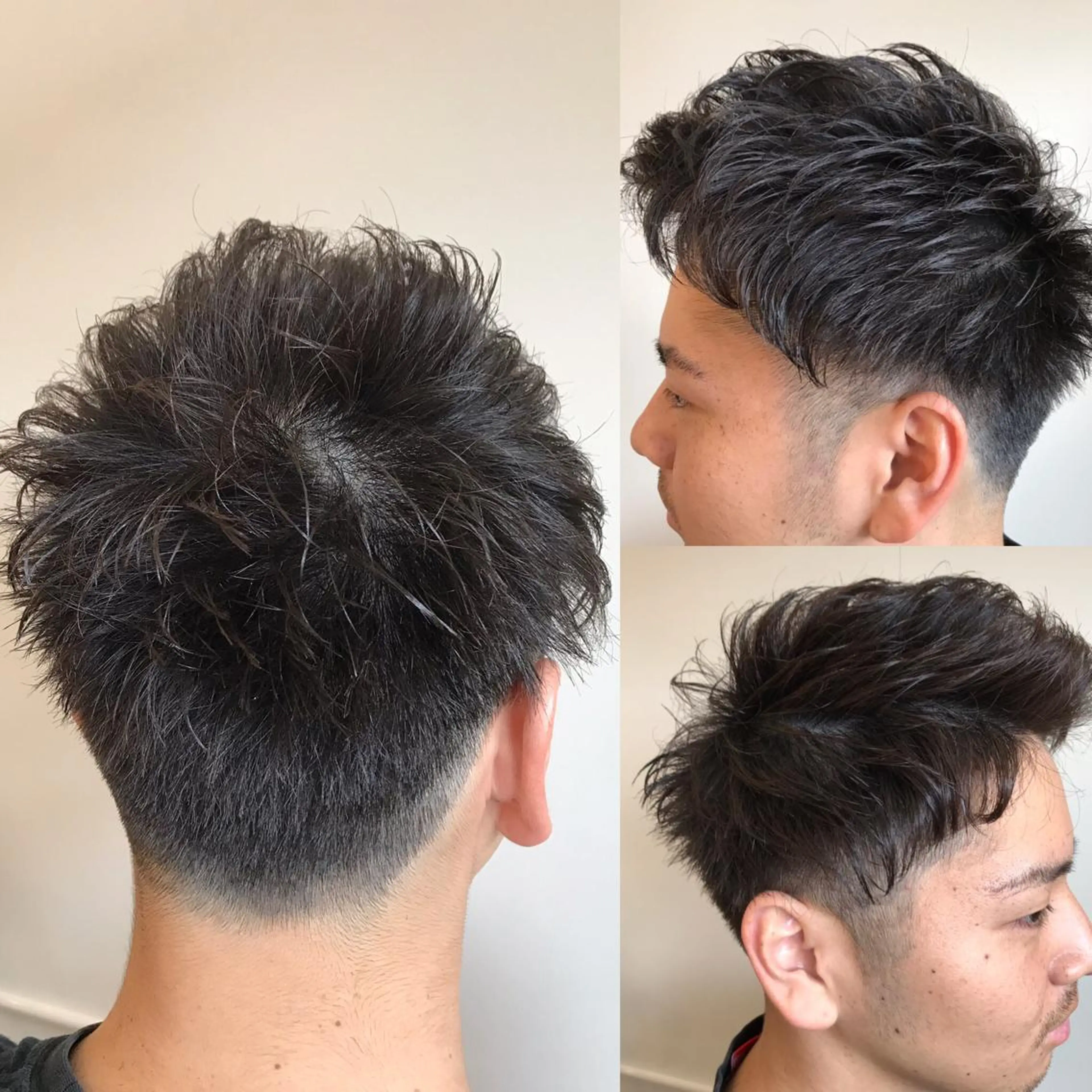 ショート メンズ モヒカン ツーブロック 刈り上げ カット 赤羽、髪質改善サロン 吉野リョウスケのヘアスタイル