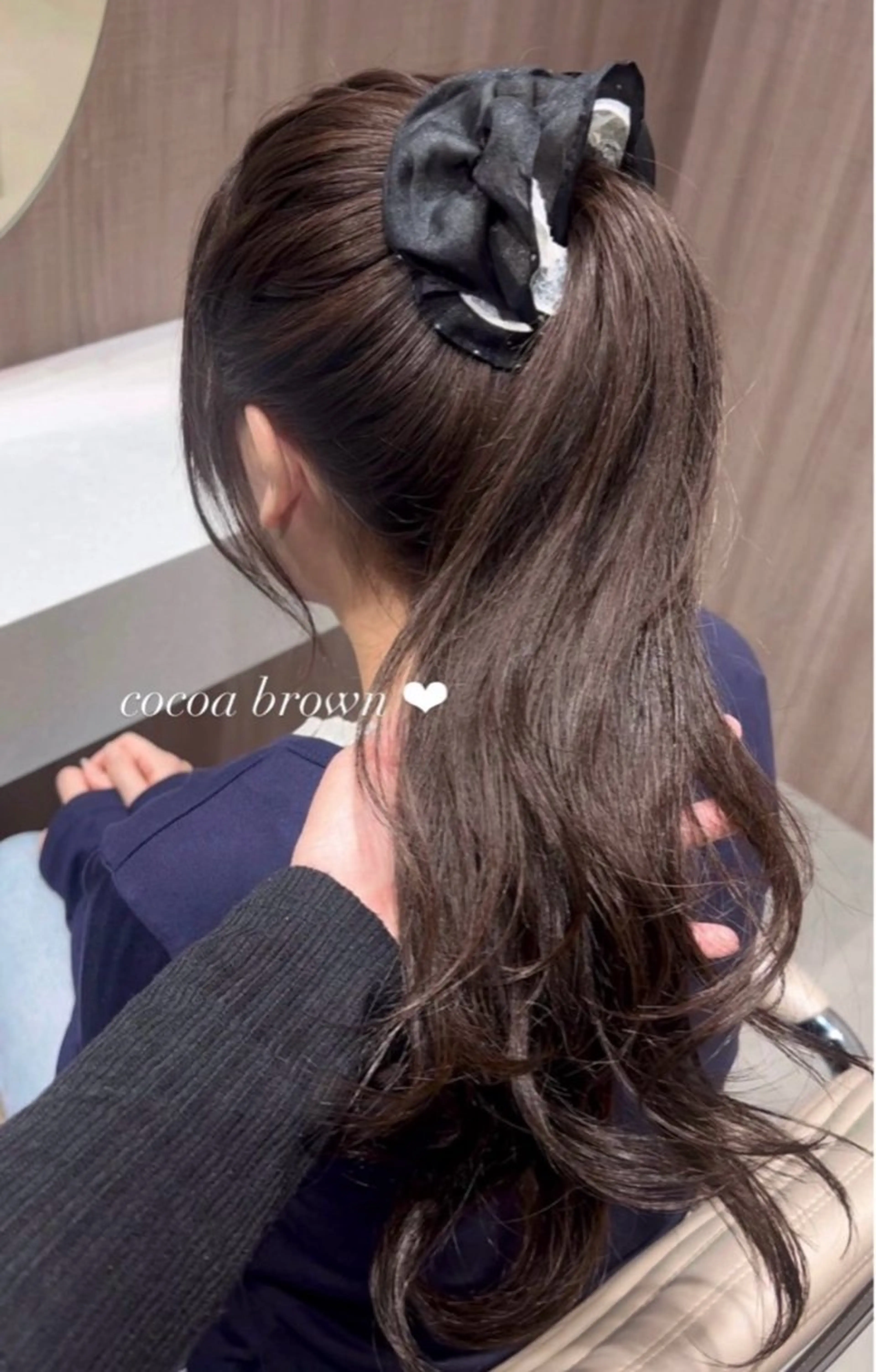 セミロング カラー ヘアアレンジ メンズ Salowin原宿ash所属・透明感×艶髪 🫒maki🎀のヘアスタイル