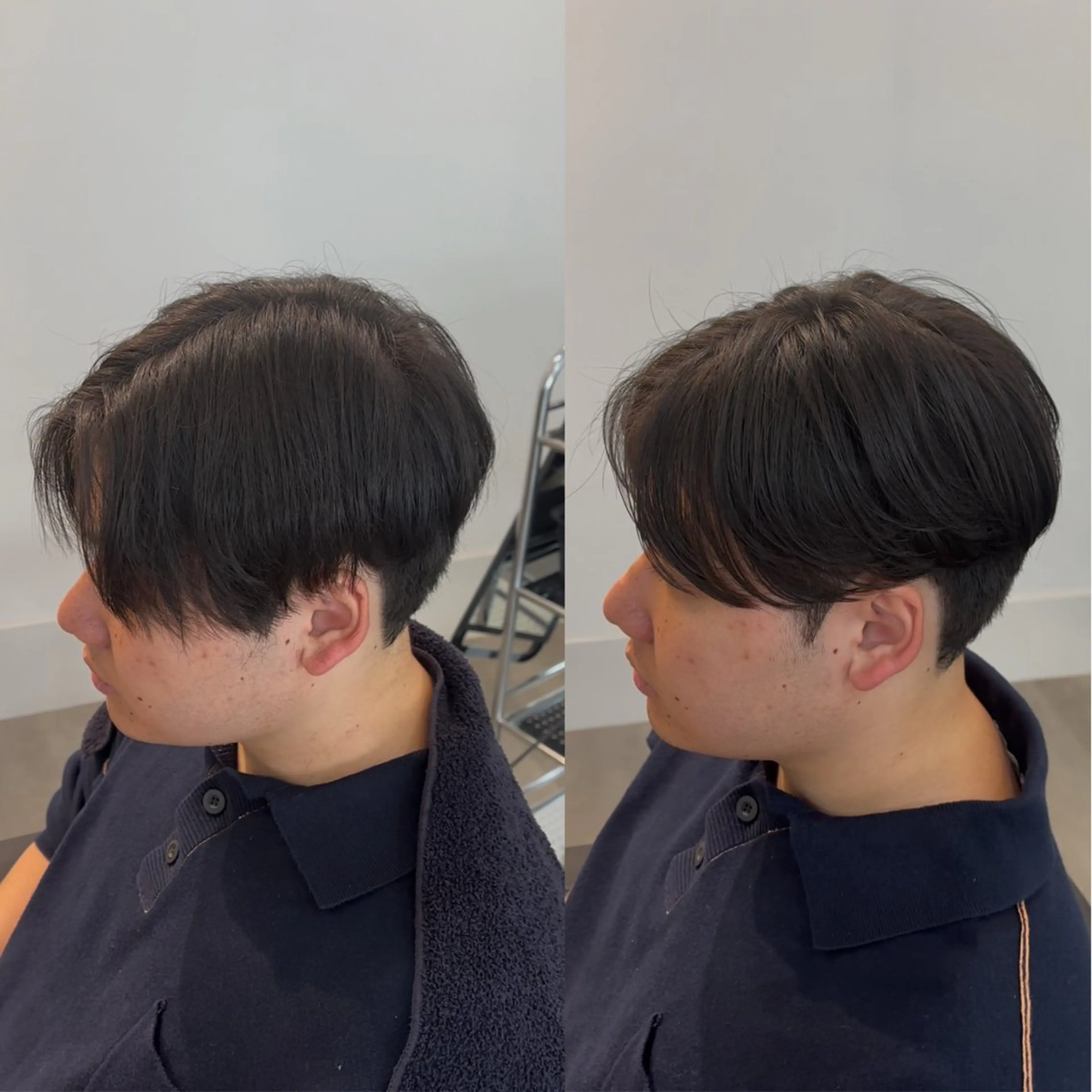 メンズ センターパート EXCIA 西北メンズサロン✂️のヘアスタイル