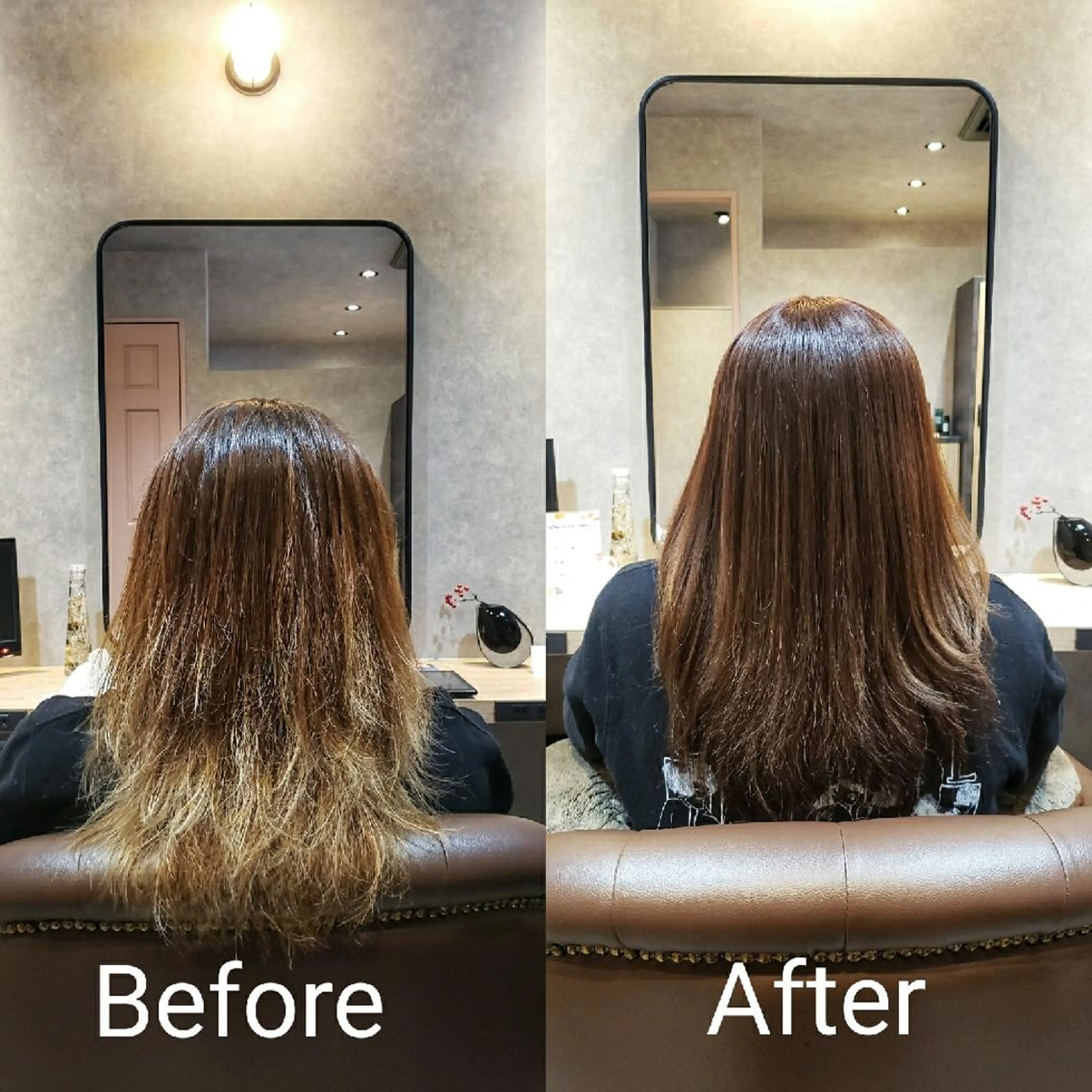 セミロング 髪質改善 鈴木 昌浩のヘアスタイル