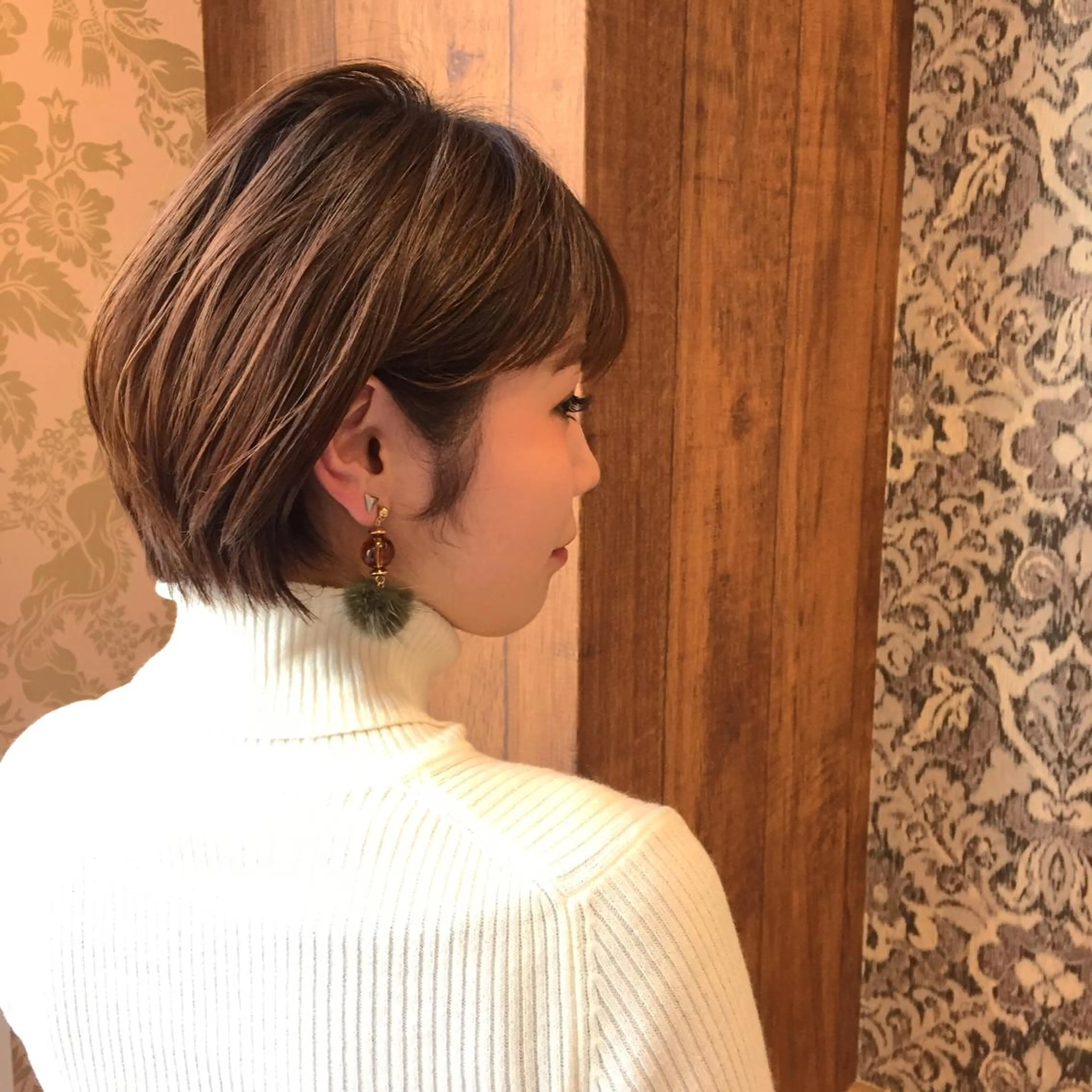 ショート マニッシュショート ショートヘア HARUNA/ミセス 大人ショートヘアのヘアスタイル