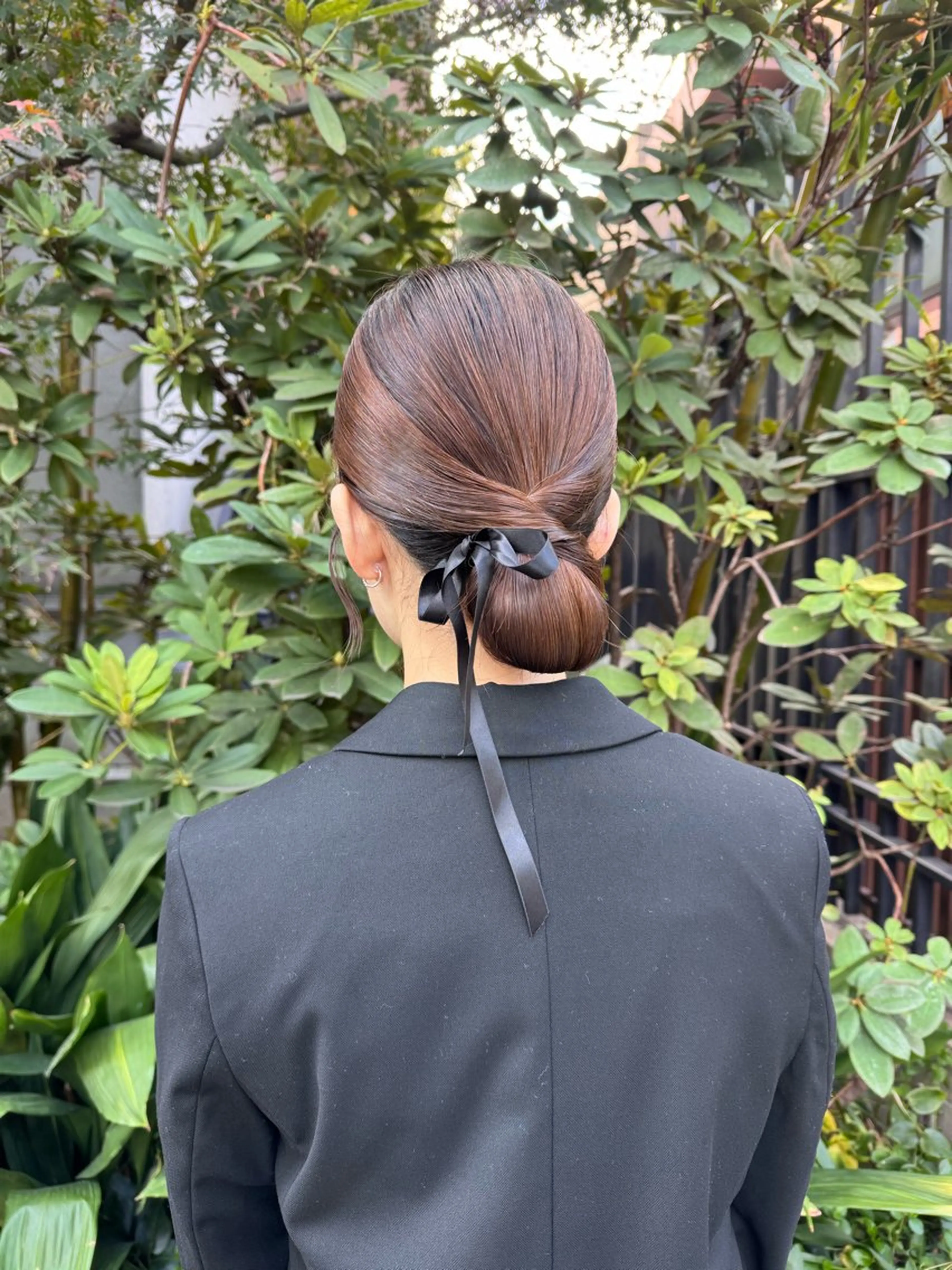 セミロング ヘアアレンジ ヘアセット 🎗️【ヘアセット 美眉】吉川玲🎗️のヘアスタイル