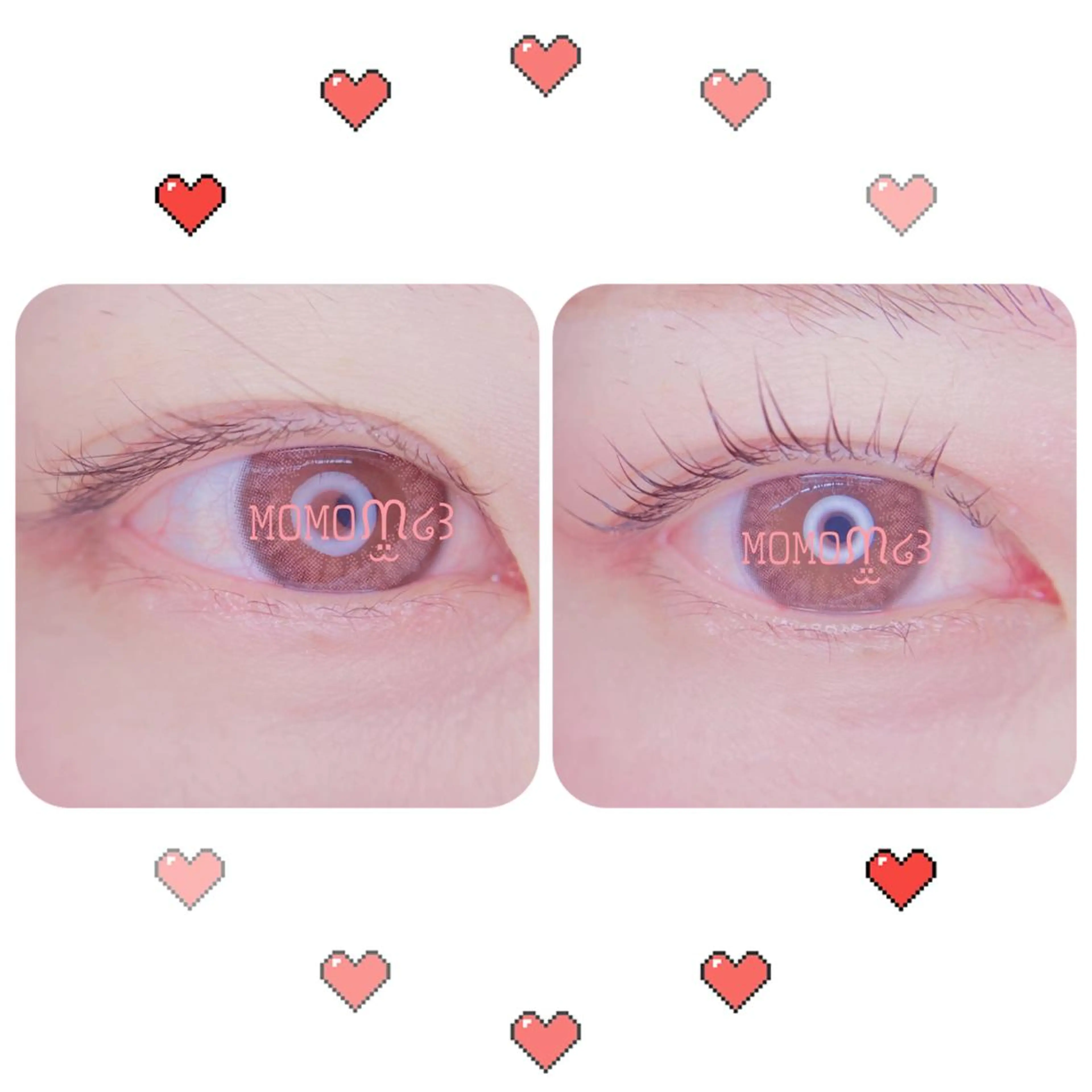 マツエク・マツパ フラットラッシュ ナチュラル パリジェンヌラッシュリフト 下まつげエクステ 一重×まつ毛パーマ モテデザインのプロ モモ🍑のマツエク・マツパデザイン