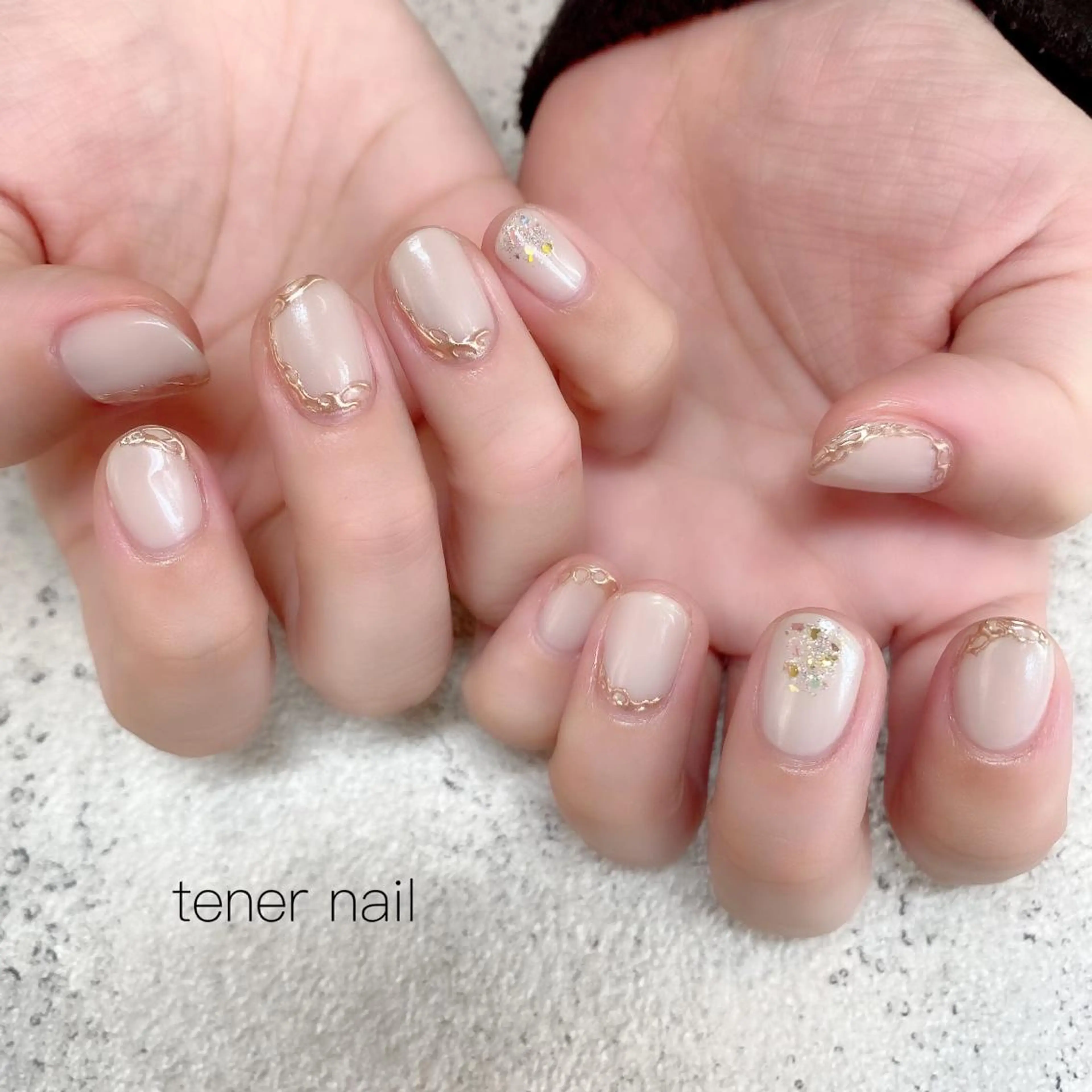 ネイル ミラーネイル テネルネイル tener nailのネイルデザイン