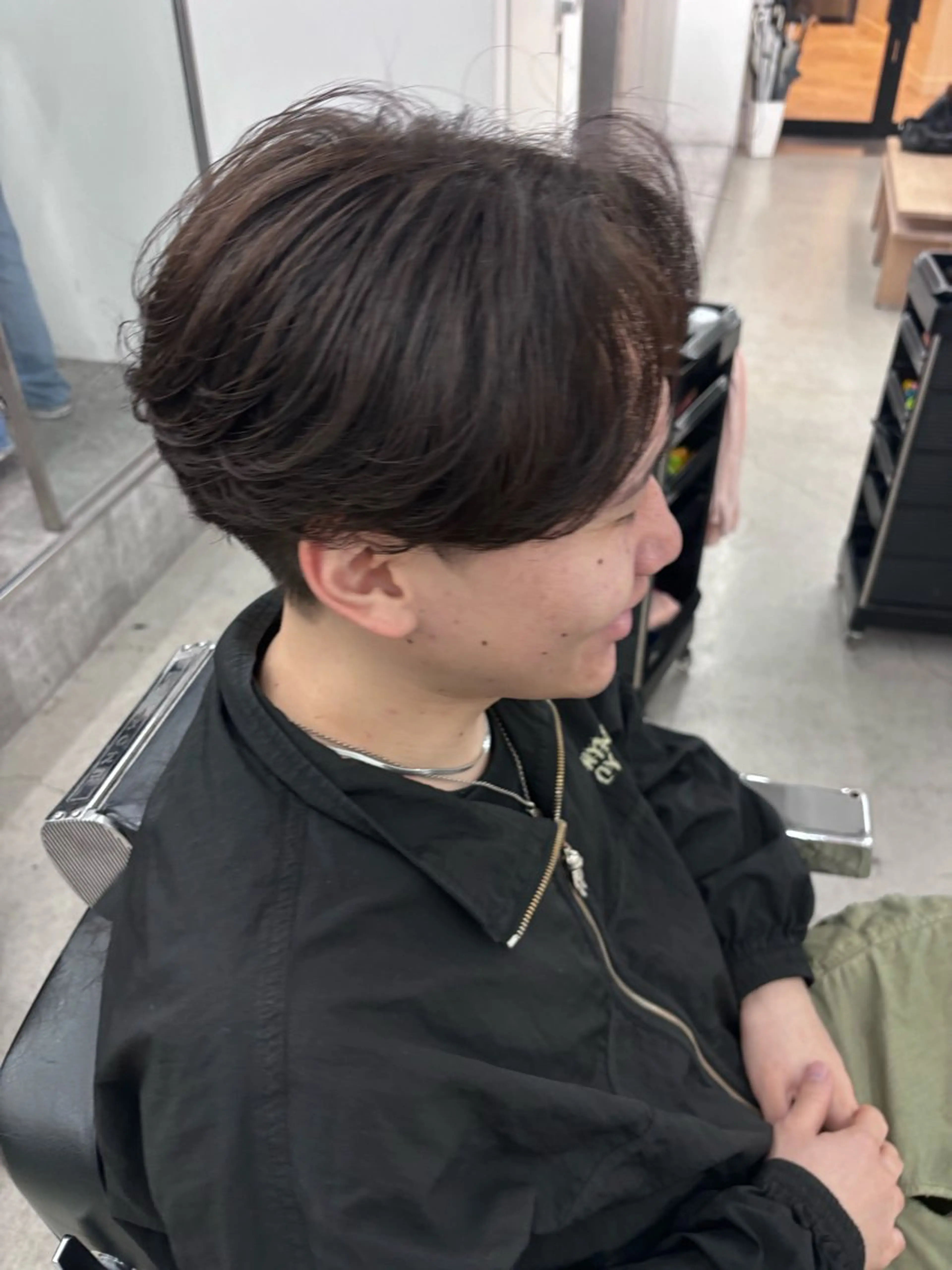 メンズ メンズパーマ カット 縮毛矯正 土岐 仁/メンズ専門 パーマ特化美容師🌀のヘアスタイル