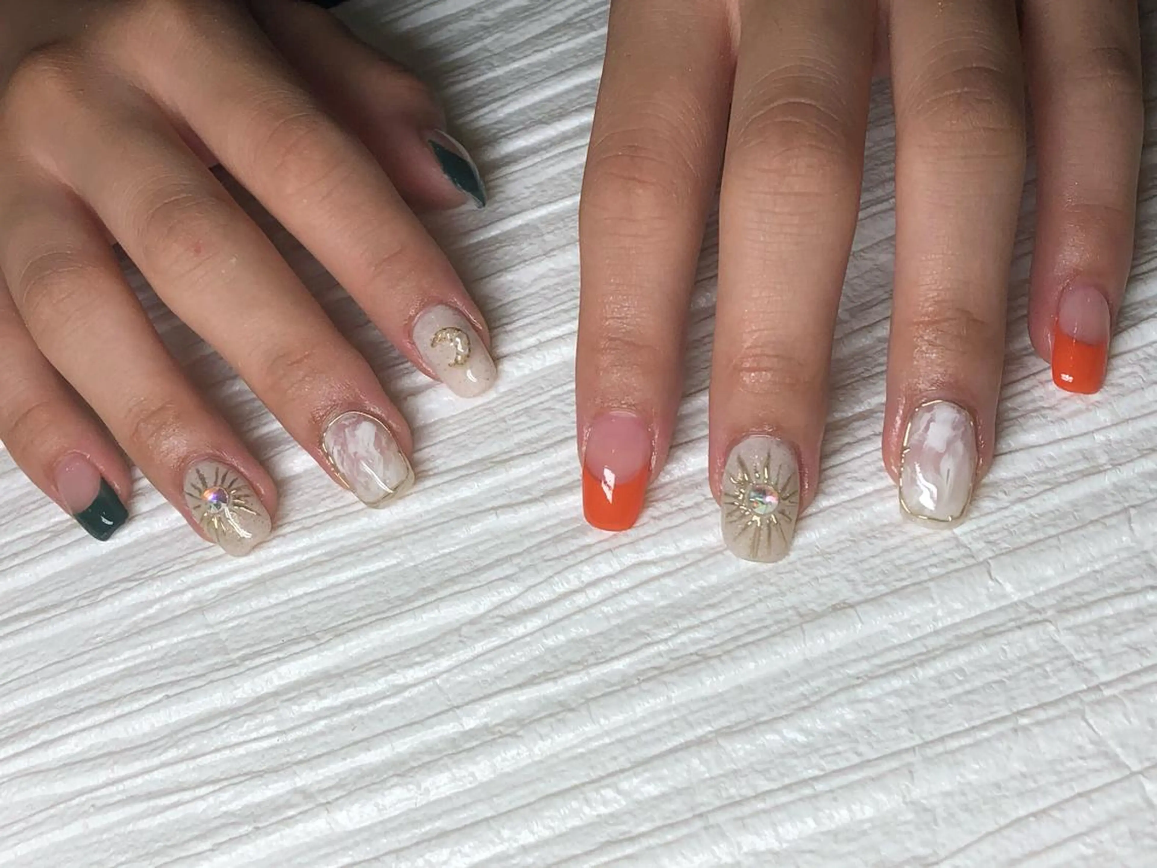 ショート ネイル 🦋Kiyomi. 🦋のネイルデザイン