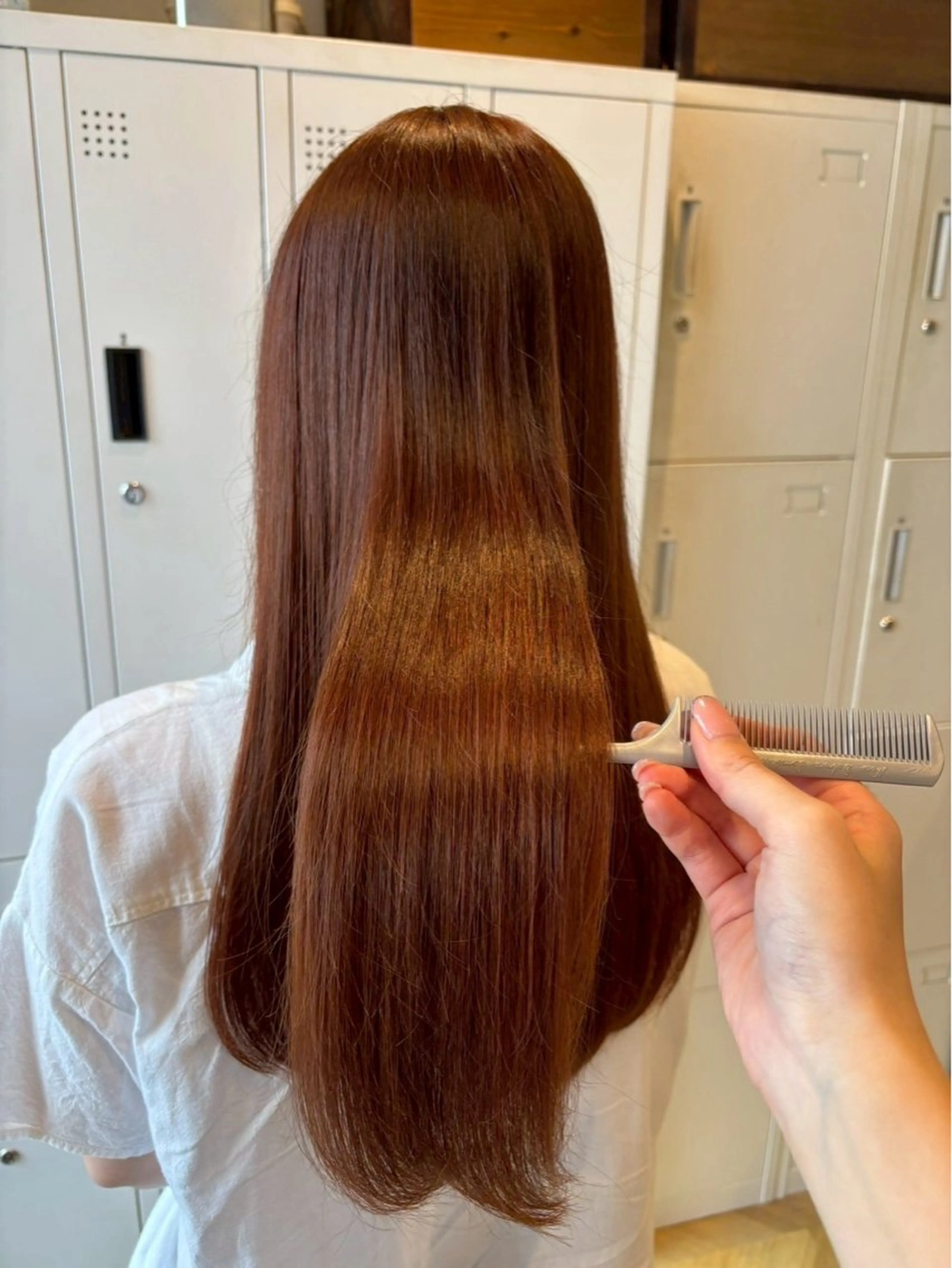 ロング 井上 樹のヘアスタイル