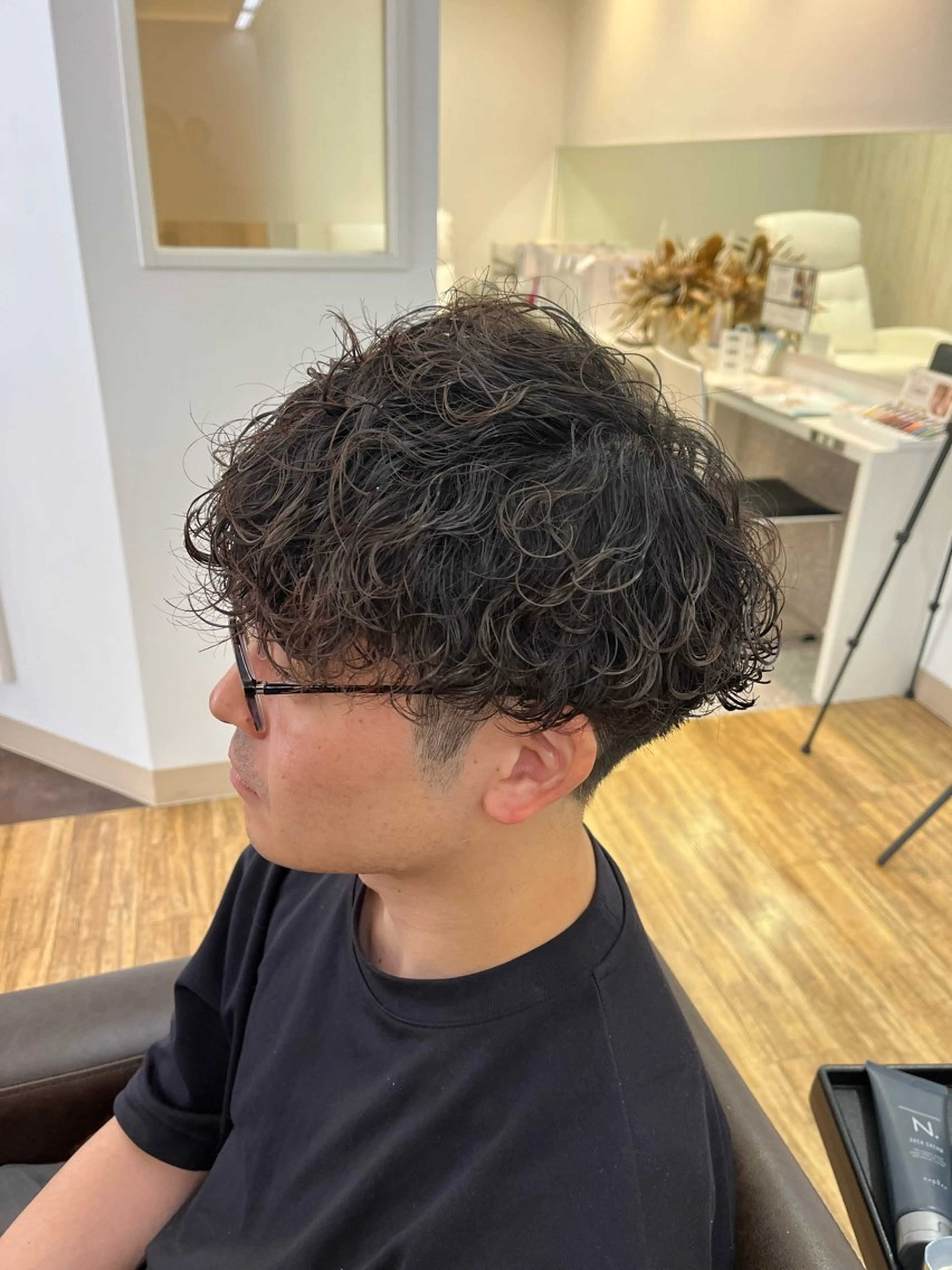 メンズ カット パーマ 鬼松沙弥 ❤︎メンズパーマのヘアスタイル