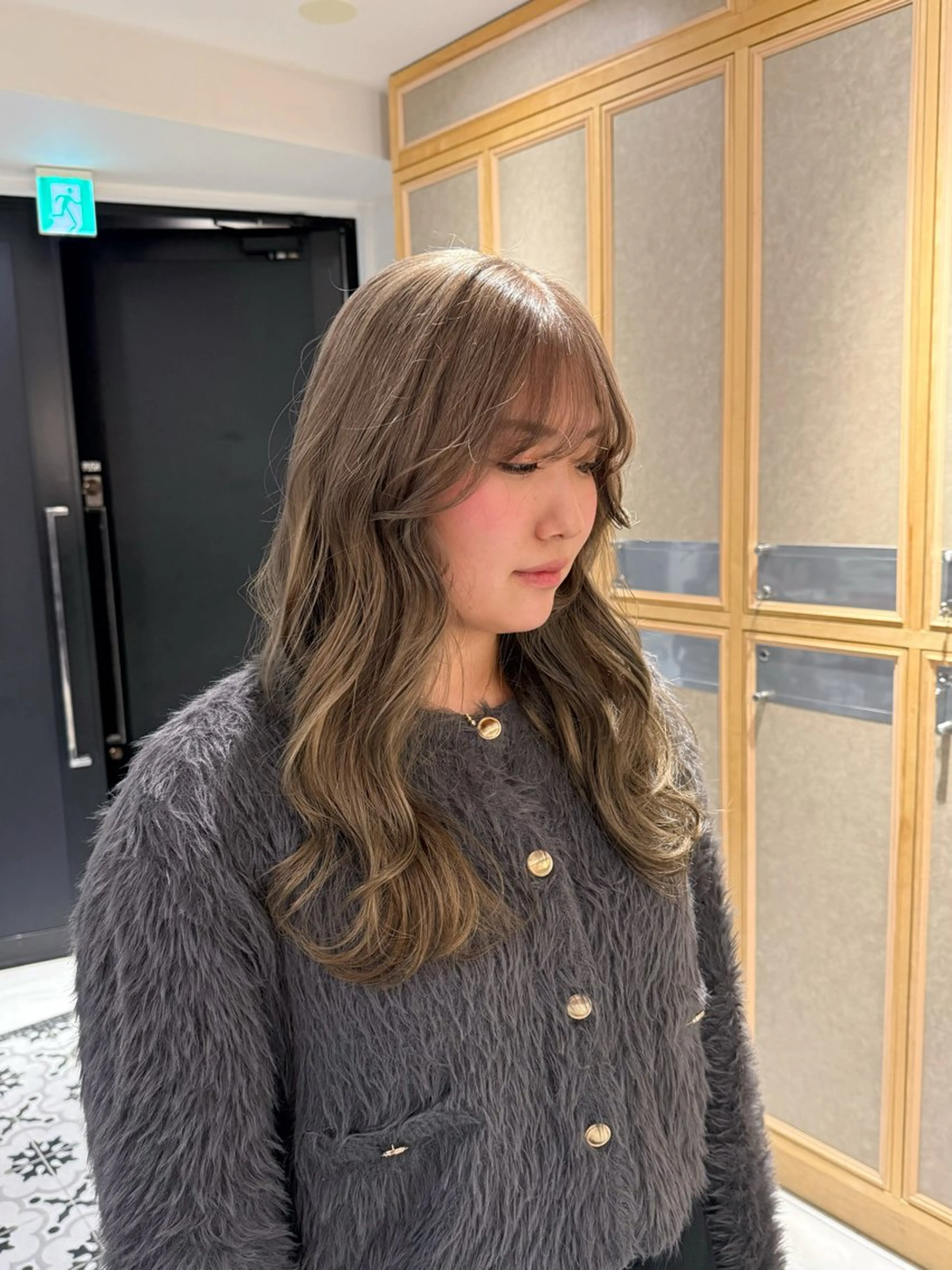 ロング カラー ヘアアレンジ ヘアカラー トリートメント ヘッドスパ 艶髪/ロングモデル 募集🫧terukaのヘアスタイル