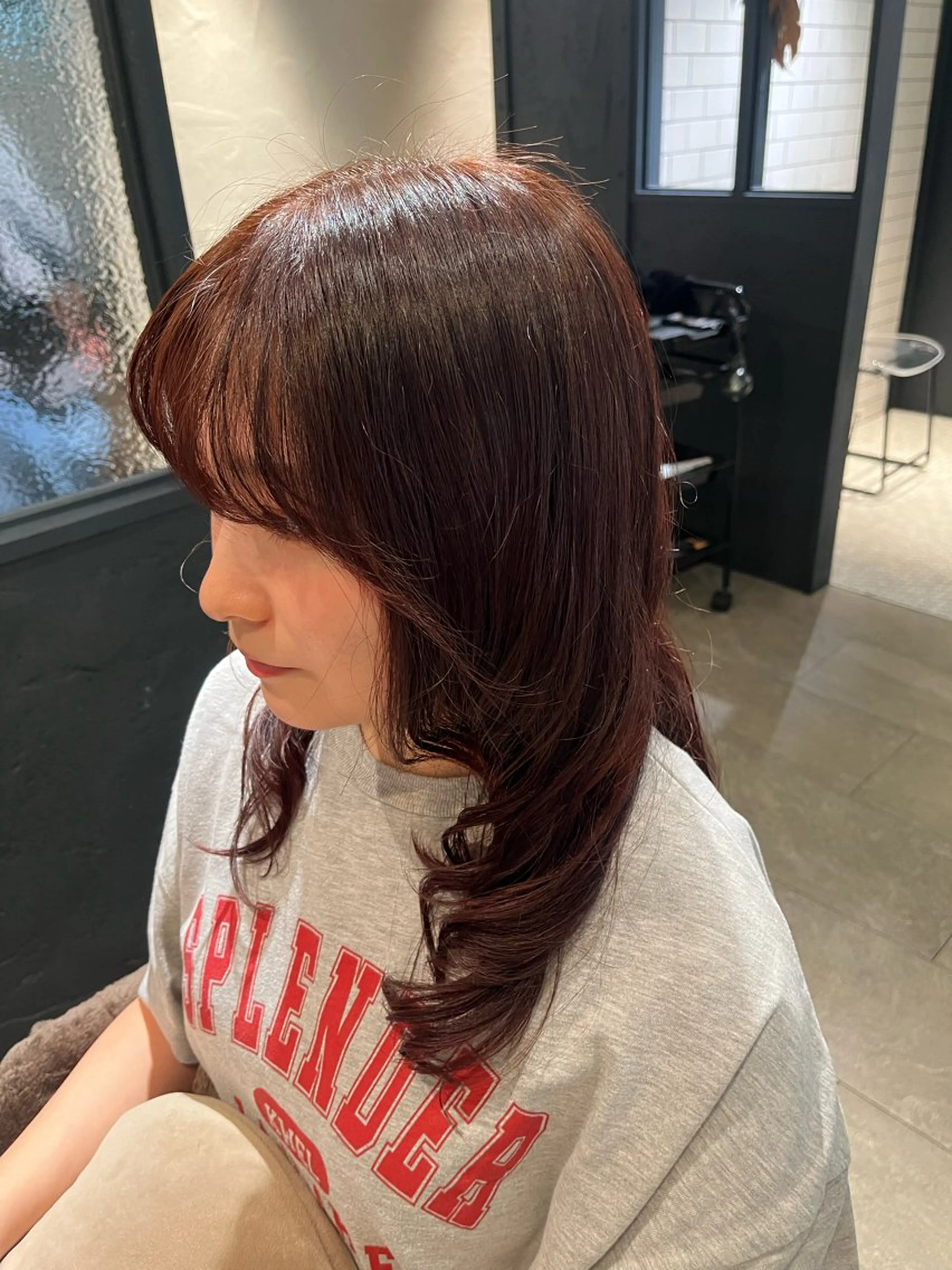 カラー 小島 智子のヘアスタイル