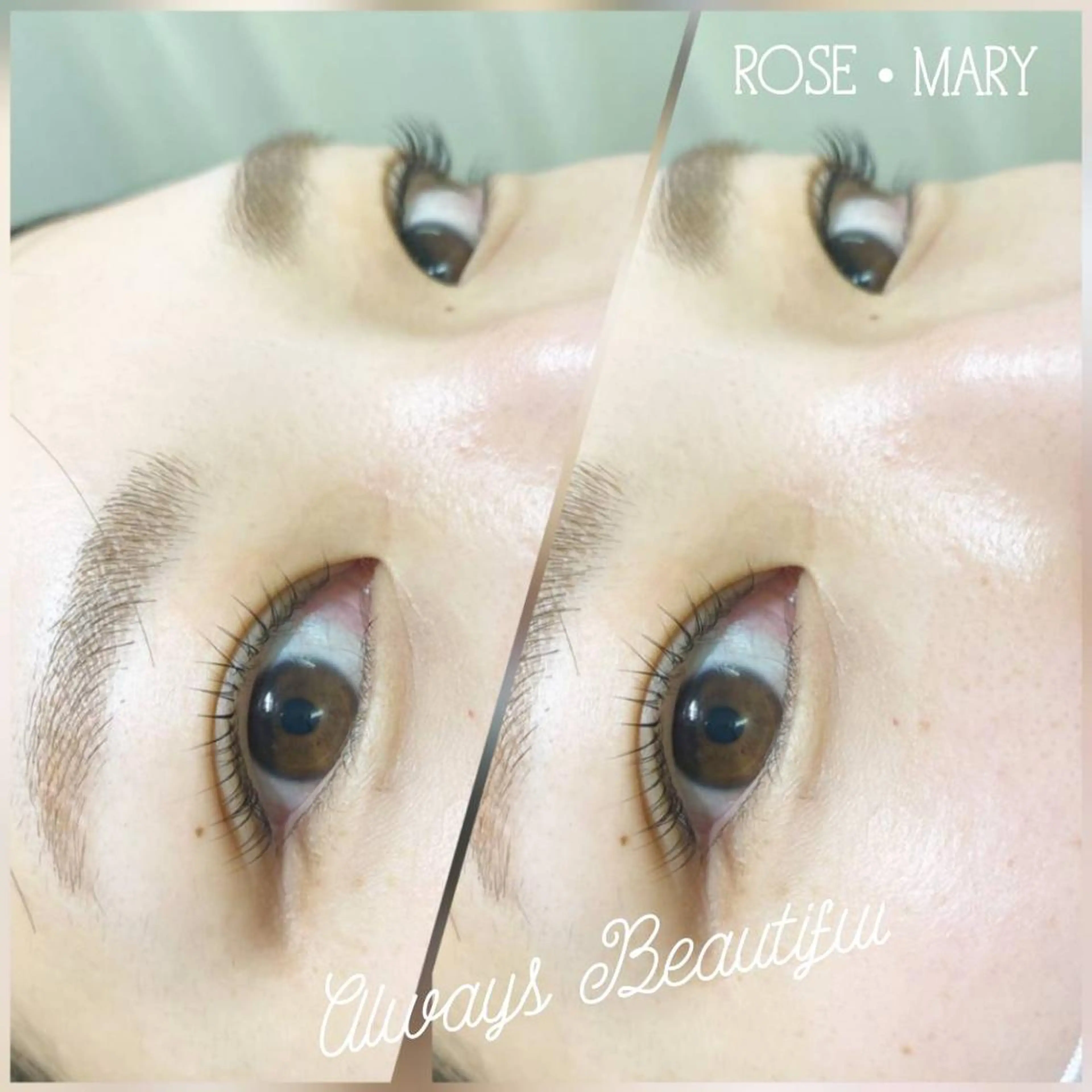 マツエク・マツパ パリジェンヌラッシュリフト マツパ ROSE MARY 大竹のマツエク・マツパデザイン