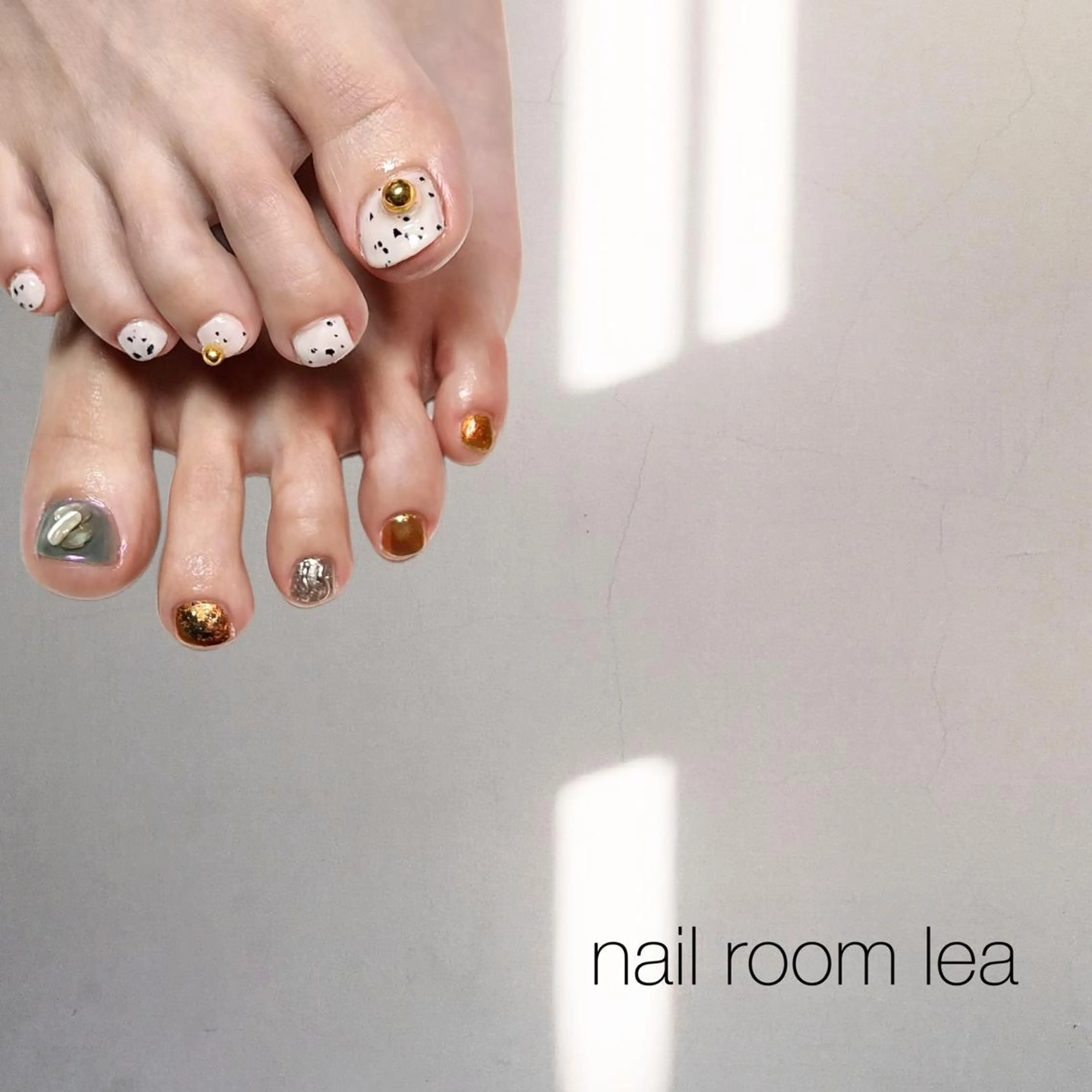 ネイル フットネイル nailroom leaのネイルデザイン