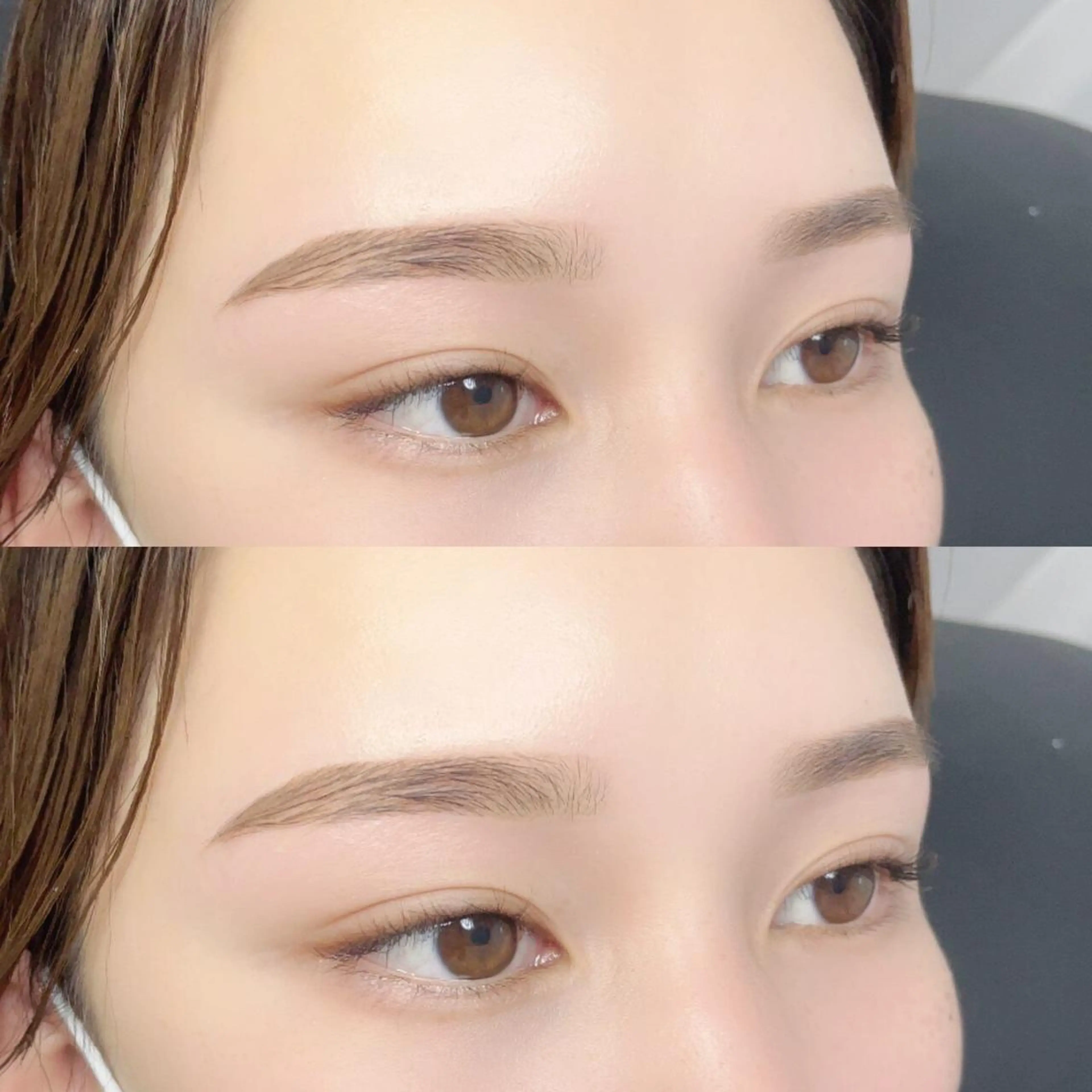 美眉毛アイブロウWAXスタイリング+毛量調整有(間引き)+眉メイク¥4400の写真