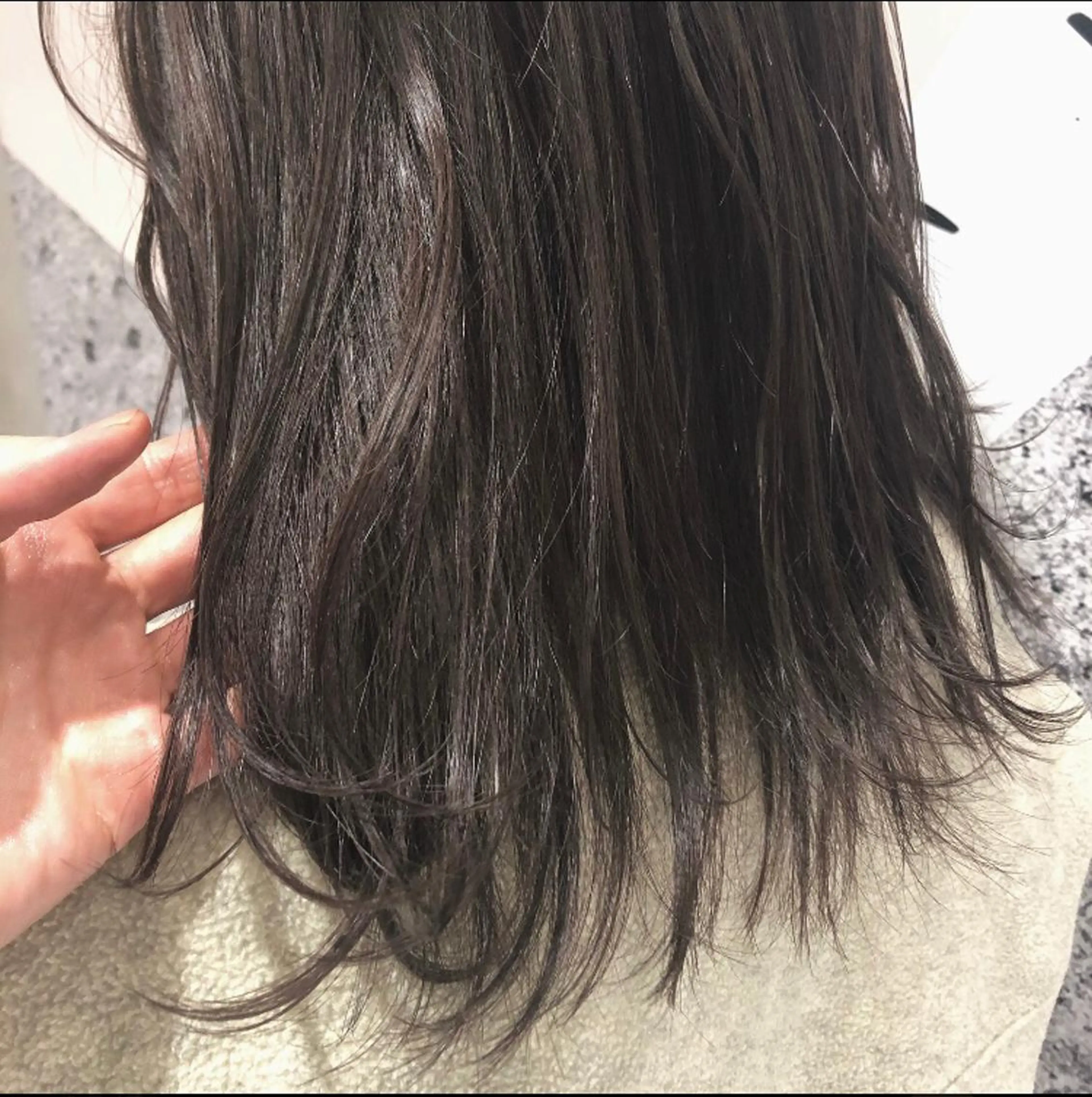 ミディアム 矢口 嵩人のヘアスタイル
