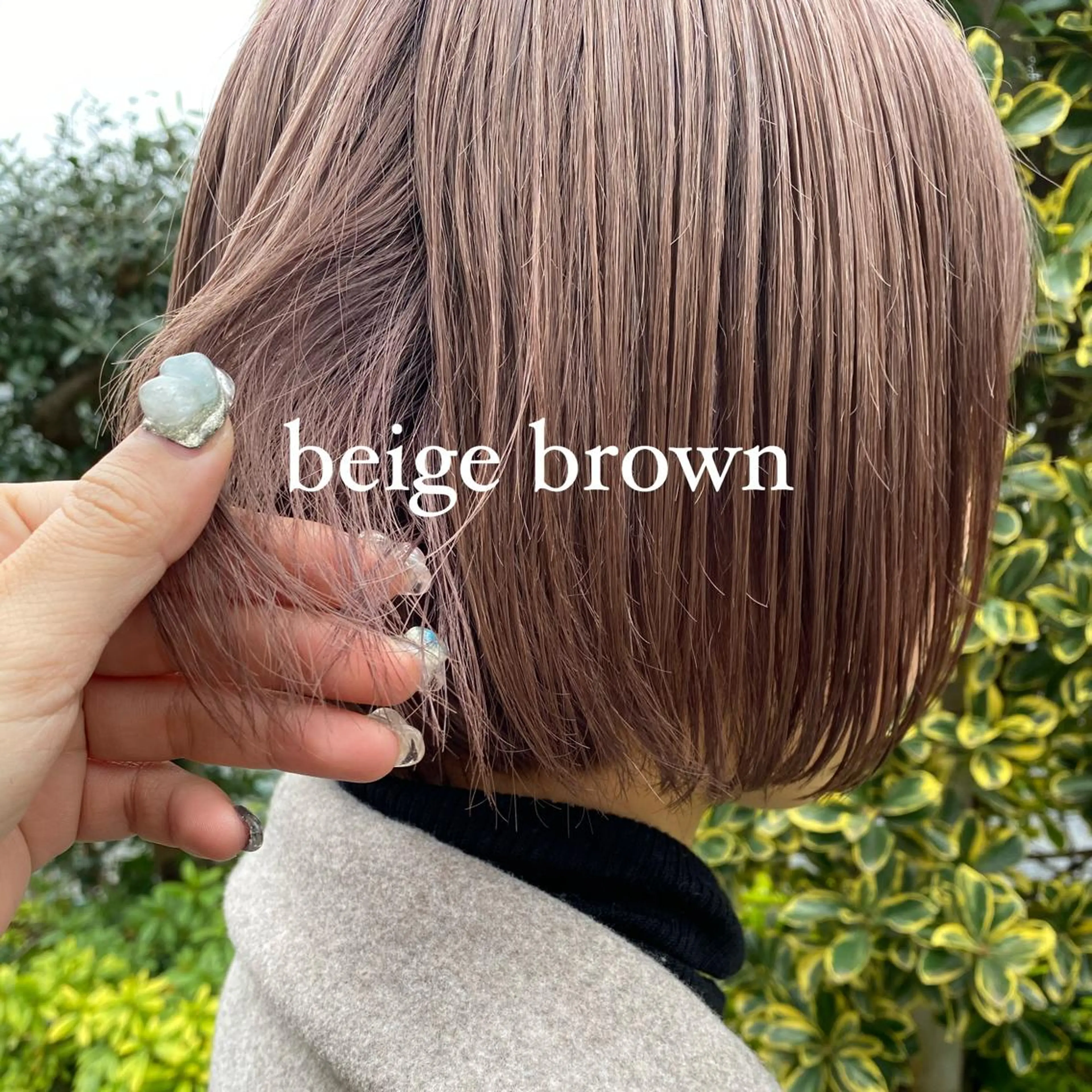 ショート カラー ベージュカラー ブラウンカラー 透明感カラー ヘアカラー トリートメント ヘアセット 絶対カワイイ保証💕 カワノチヒロのヘアスタイル